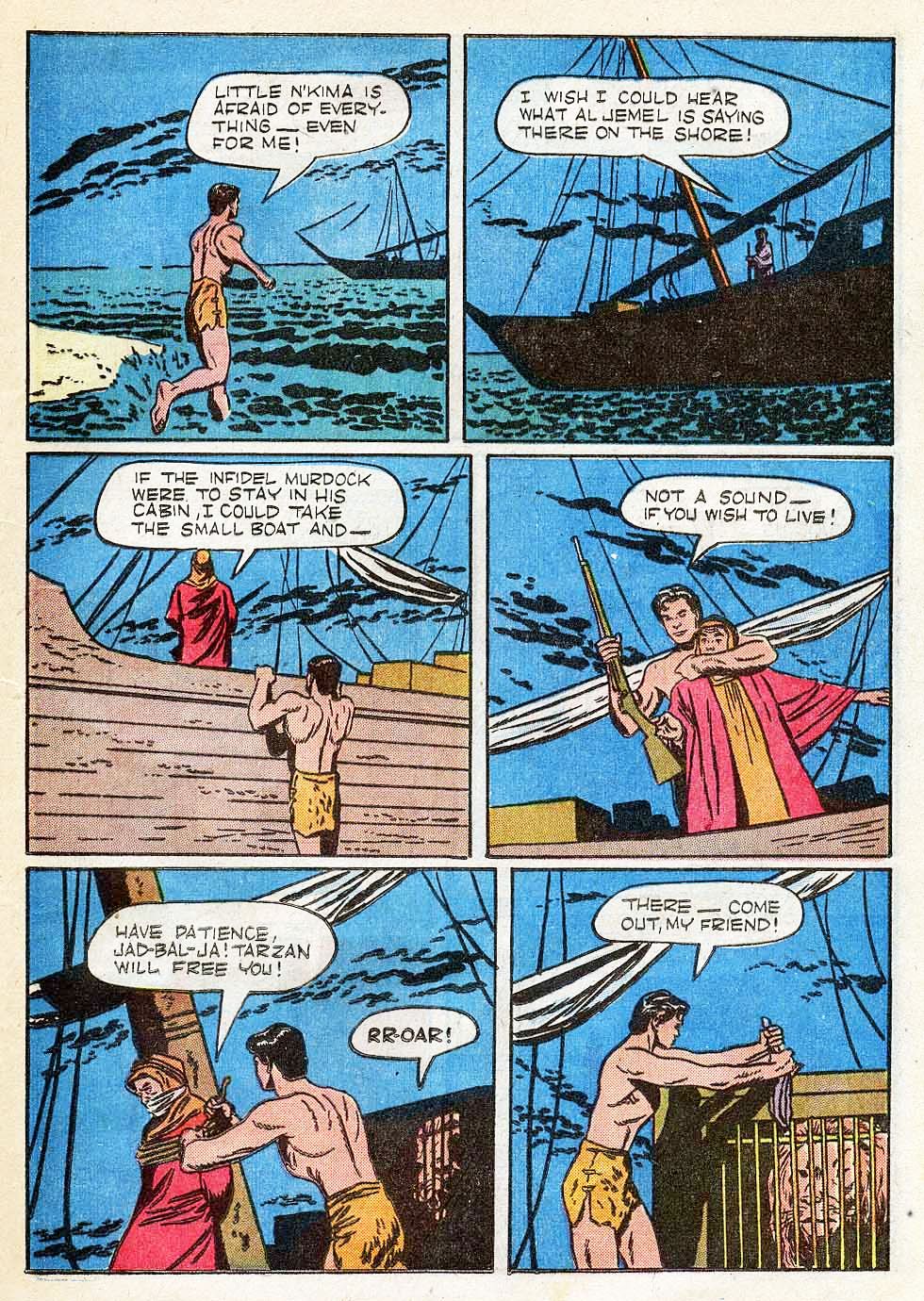 Read online Tarzan (1948) comic -  Issue #20 - 33