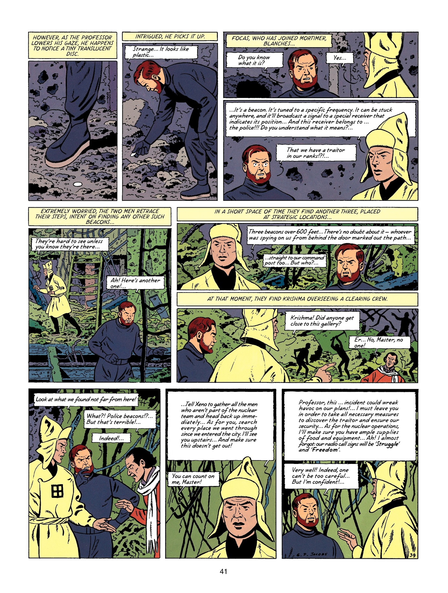Read online Blake & Mortimer comic -  Issue #19 - 41