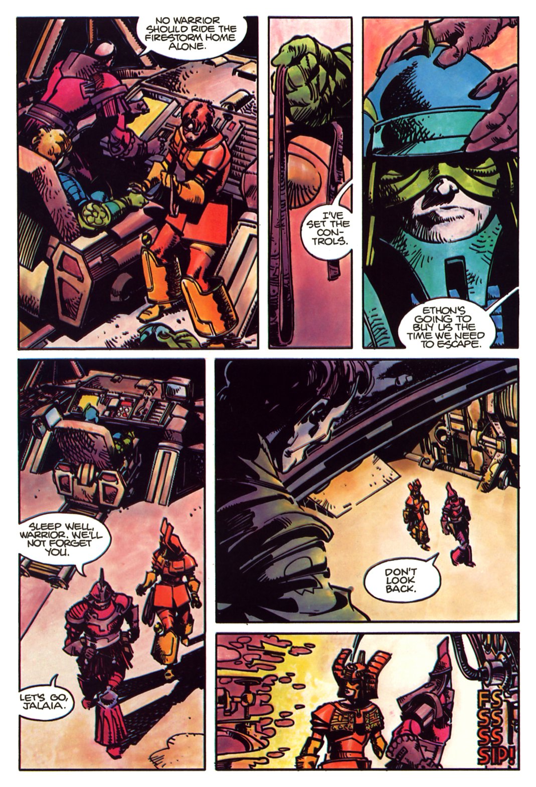 Read online Marvel Graphic Novel comic -  Issue #6 - The Star Slammers - 36