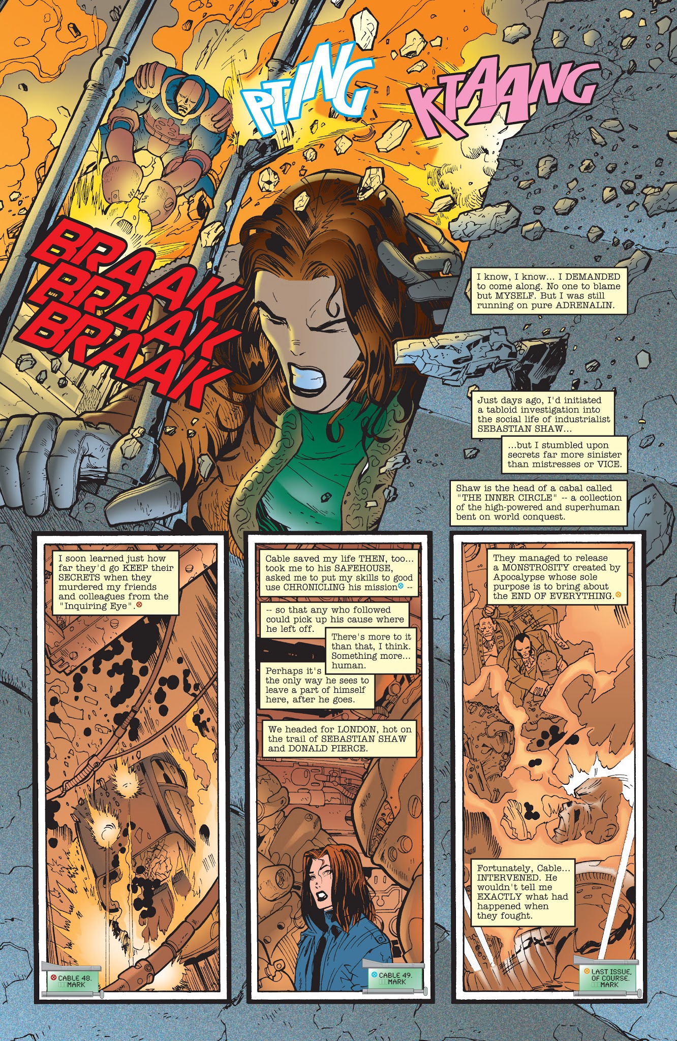 Read online Cable: The Hellfire Hunt comic -  Issue # TPB - 172