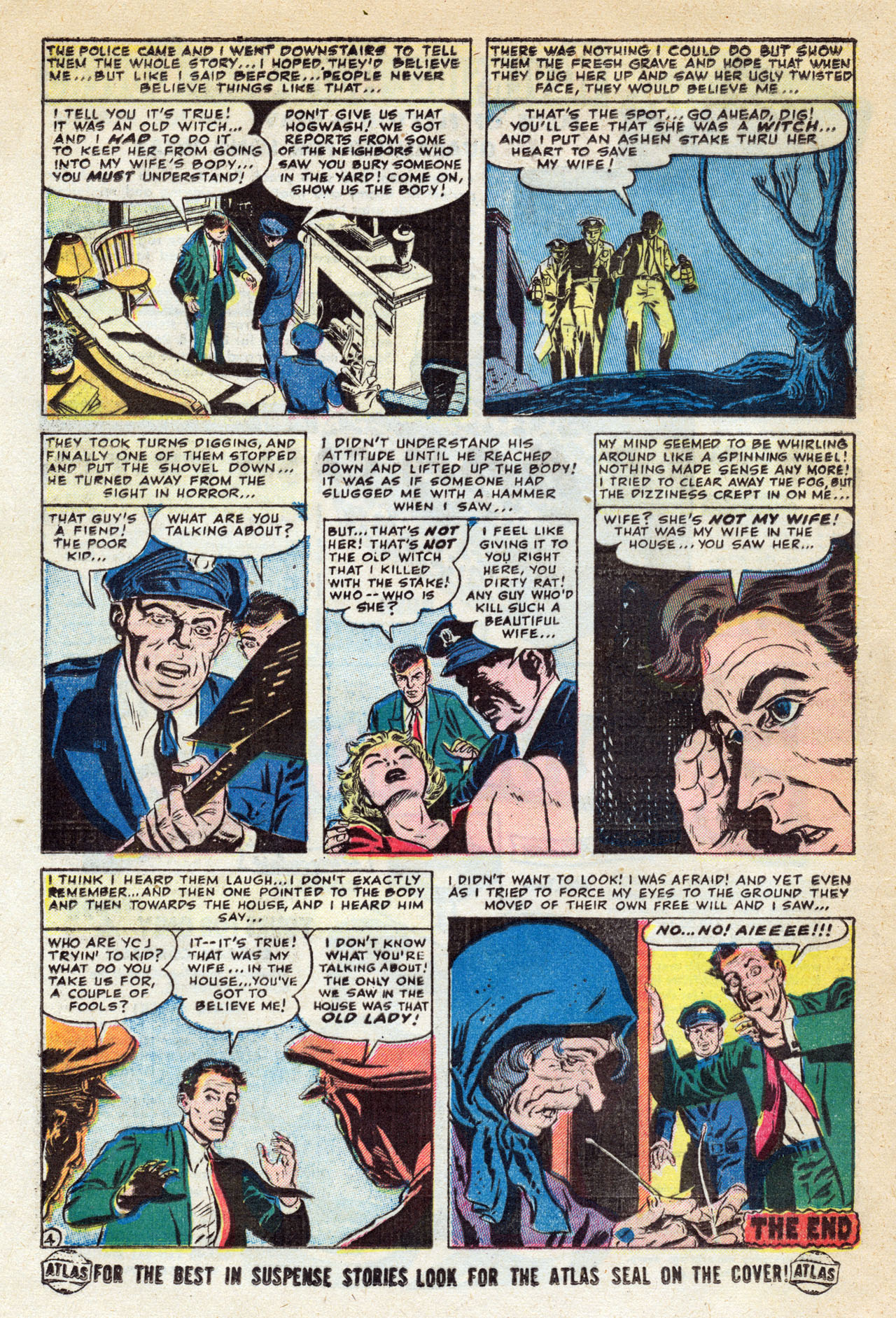 Read online Mystic (1951) comic -  Issue #26 - 20