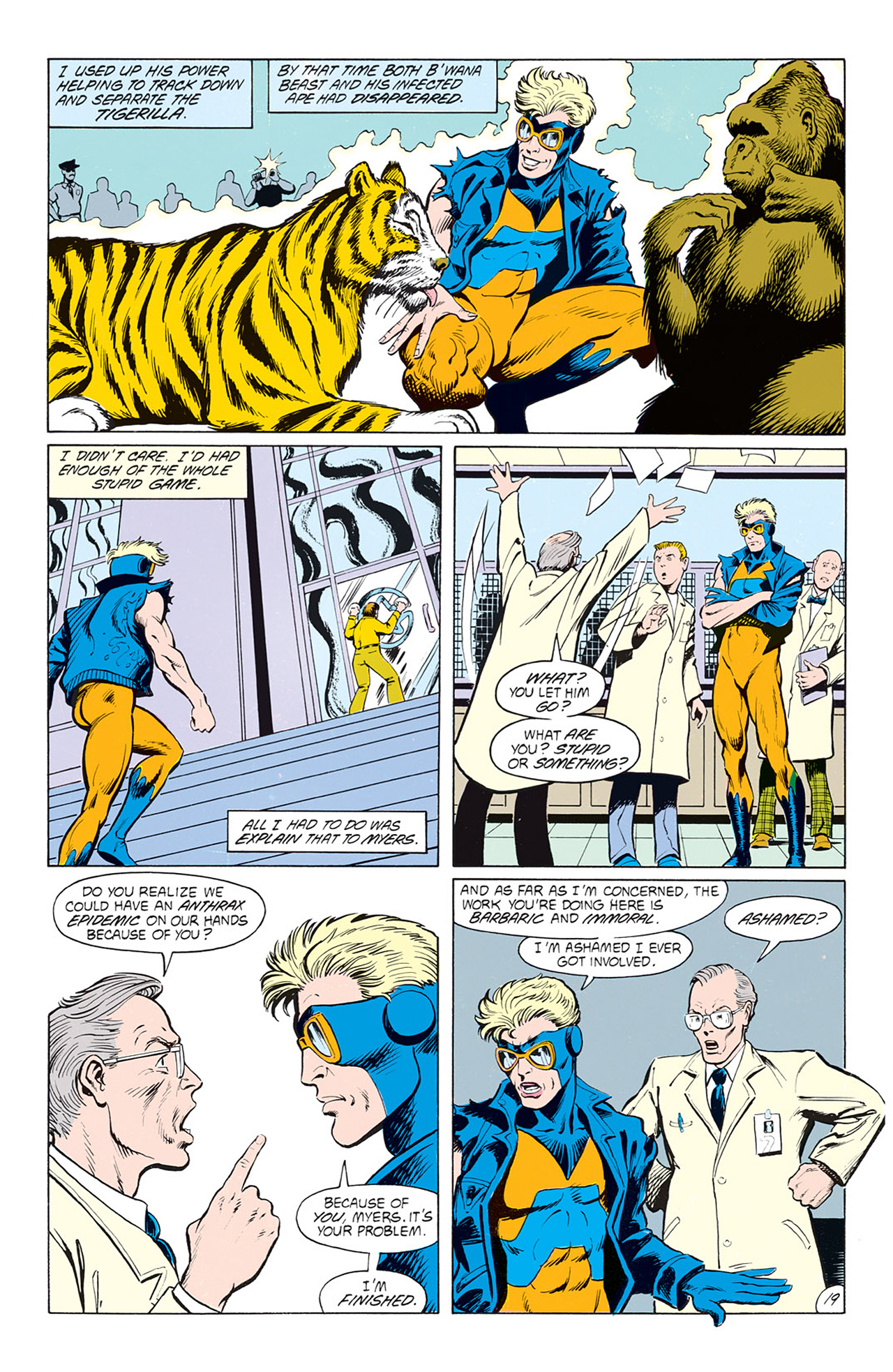 Read online Animal Man (1988) comic -  Issue #4 - 21