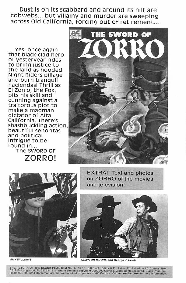 Read online The Return of the Black Phantom comic -  Issue # Full - 2