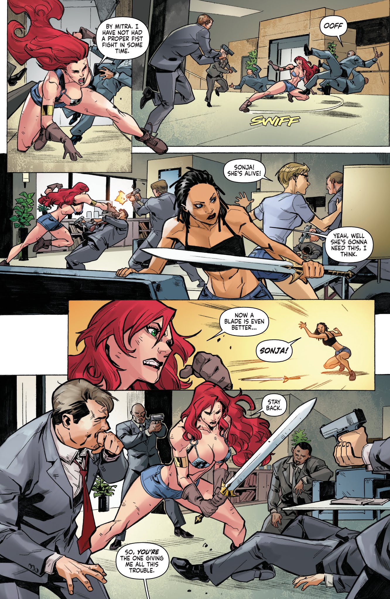 Read online Red Sonja Vol. 4 comic -  Issue # _TPB 2 (Part 1) - 87