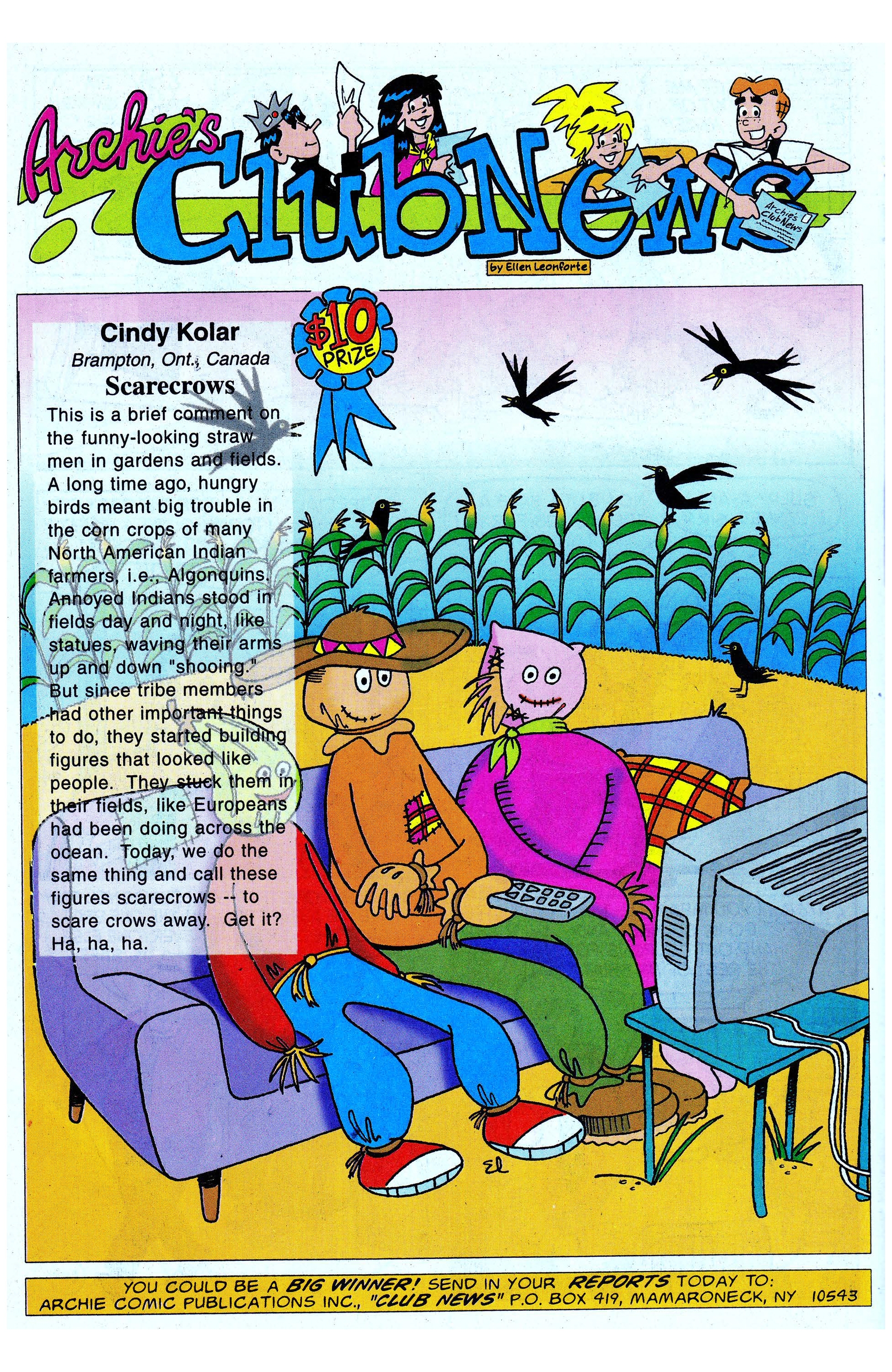 Read online Archie (1960) comic -  Issue #443 - 14