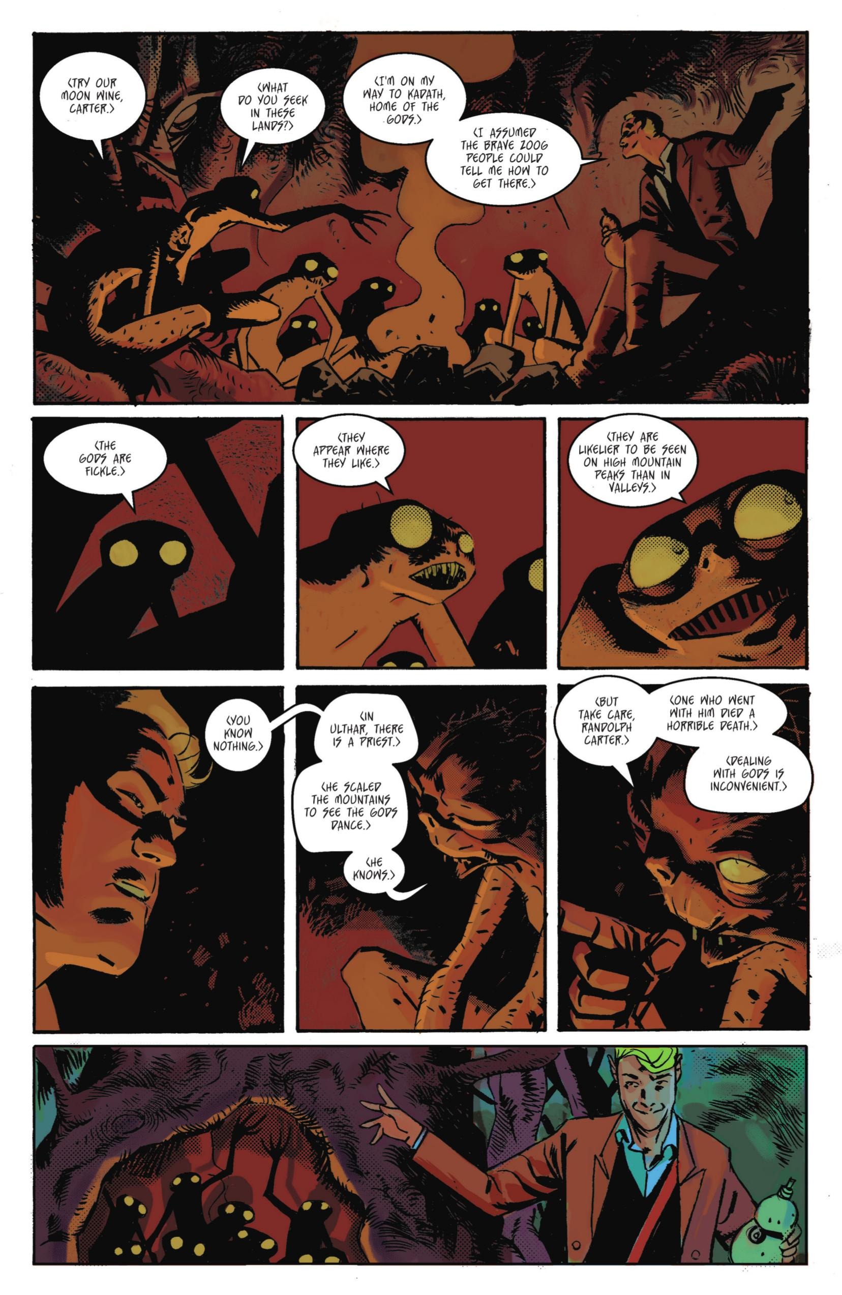 Read online Lovecraft Unknown Kadath comic -  Issue #1 - 6
