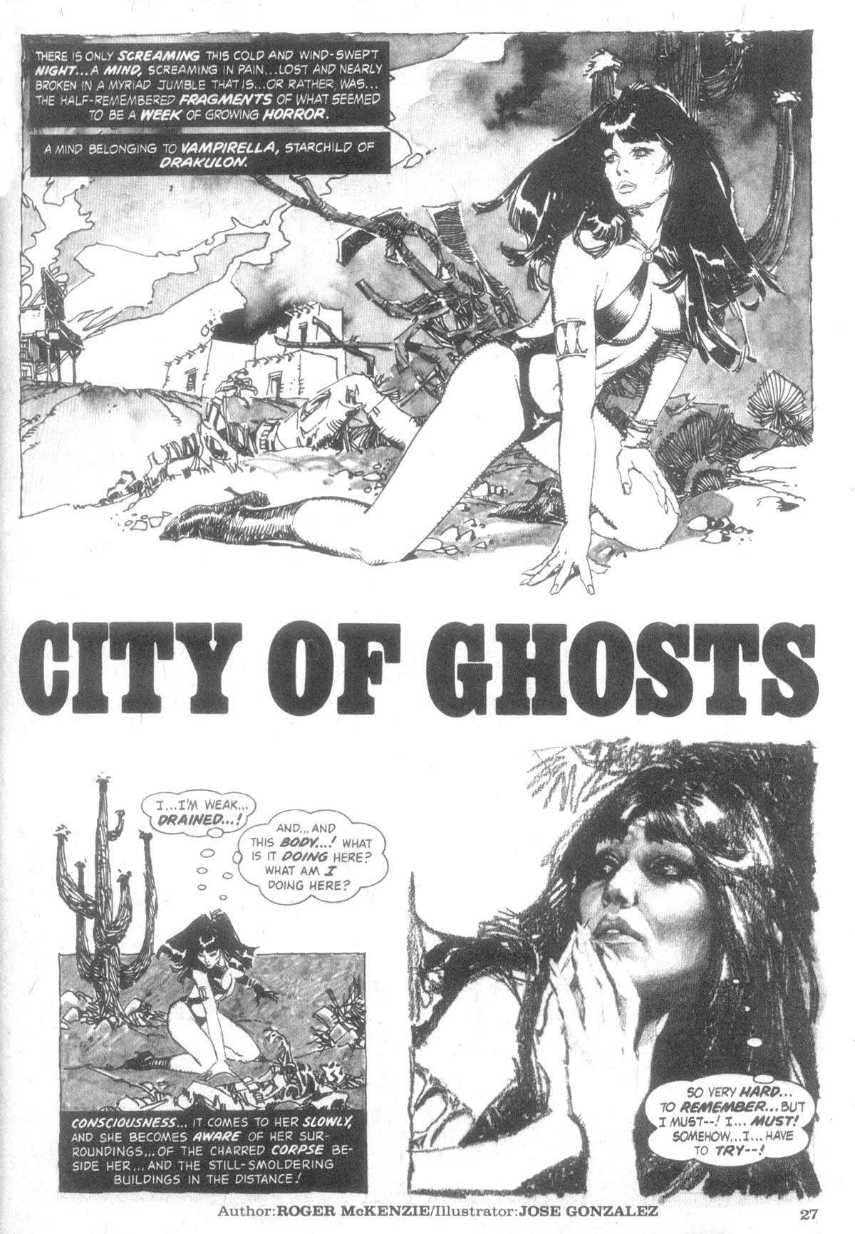 Read online Vampirella (1969) comic -  Issue #91 - 28