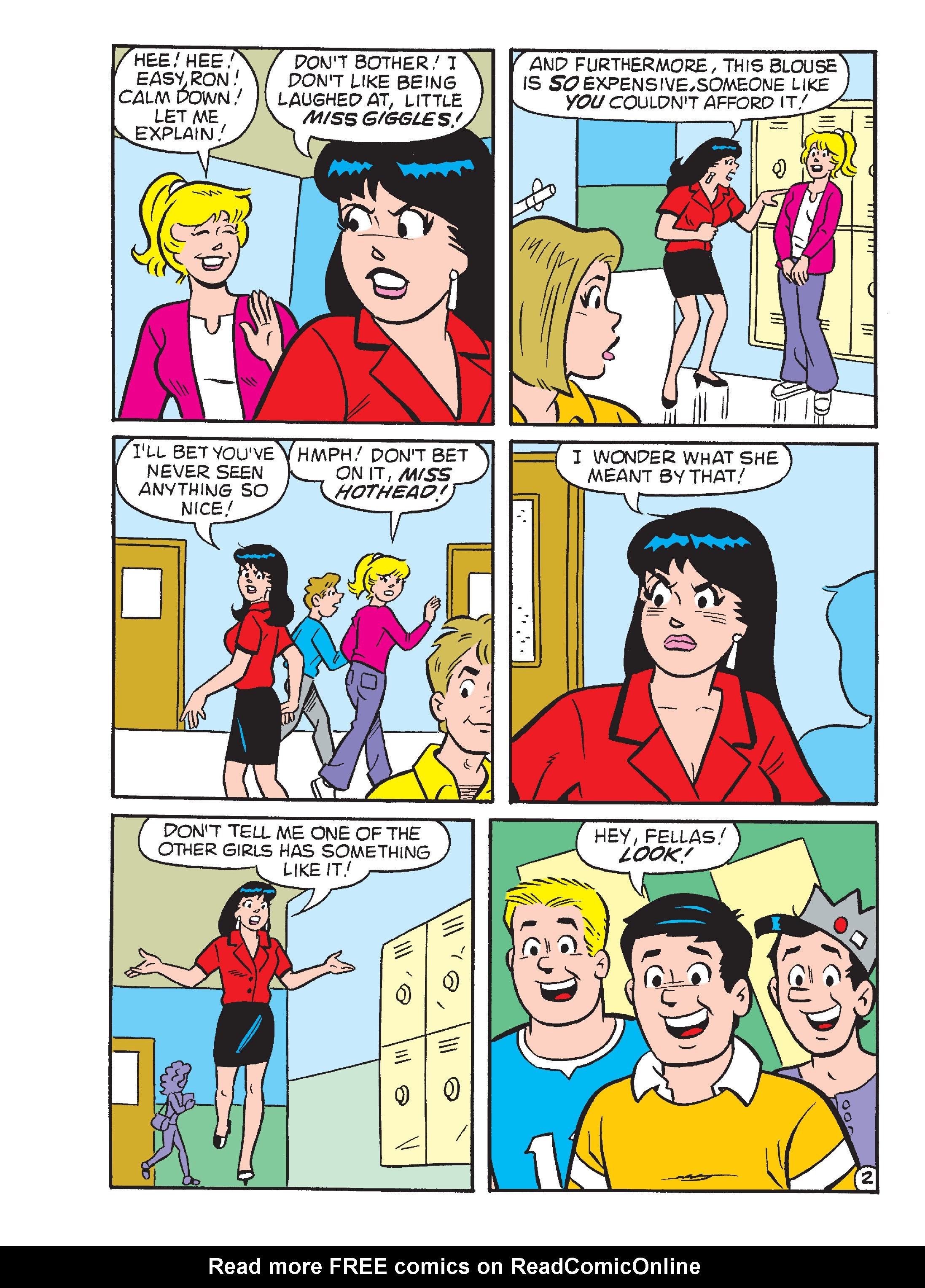 Read online Betty & Veronica Friends Double Digest comic -  Issue #246 - 138