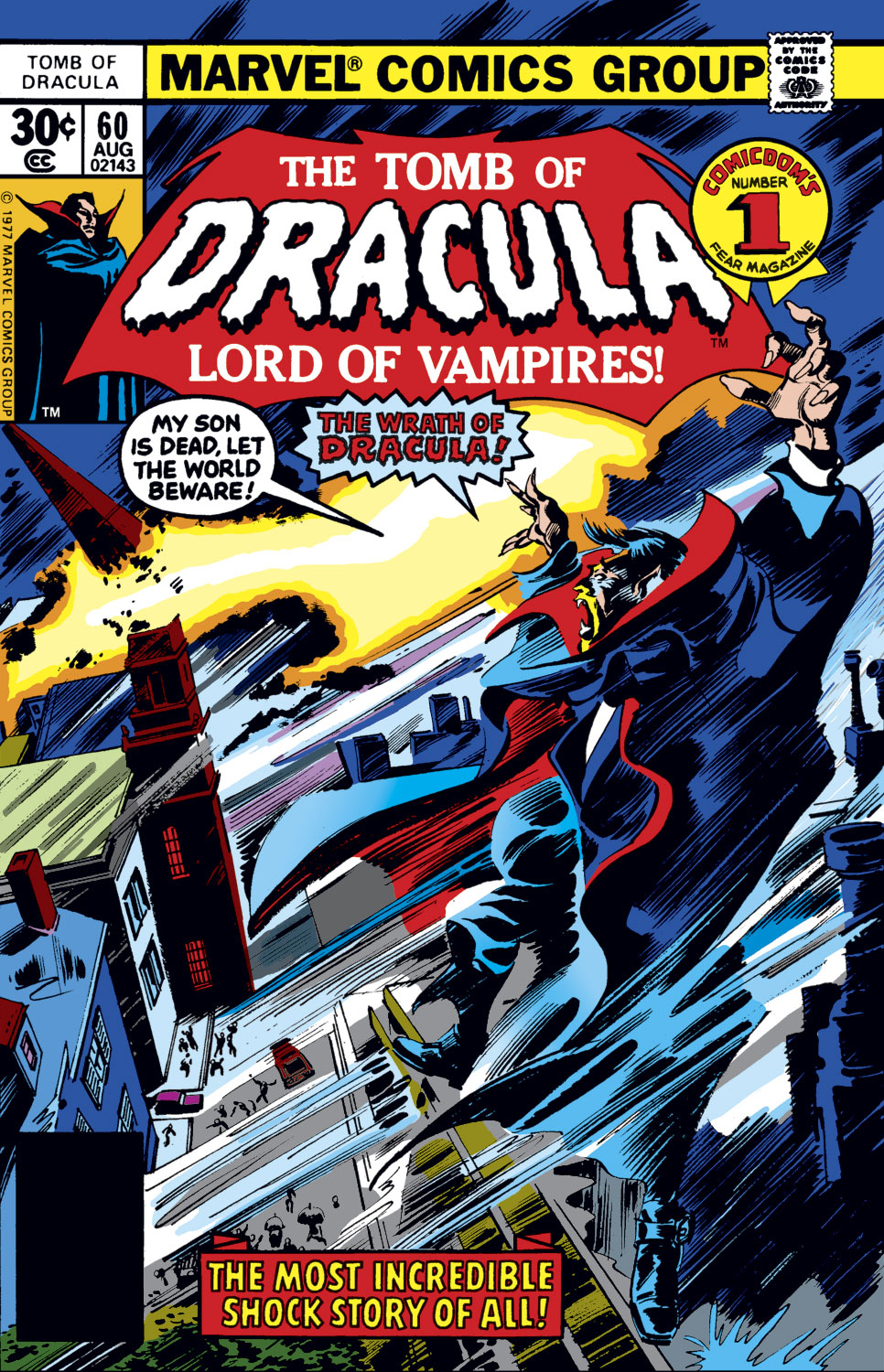 Read online Tomb of Dracula (1972) comic -  Issue #60 - 1