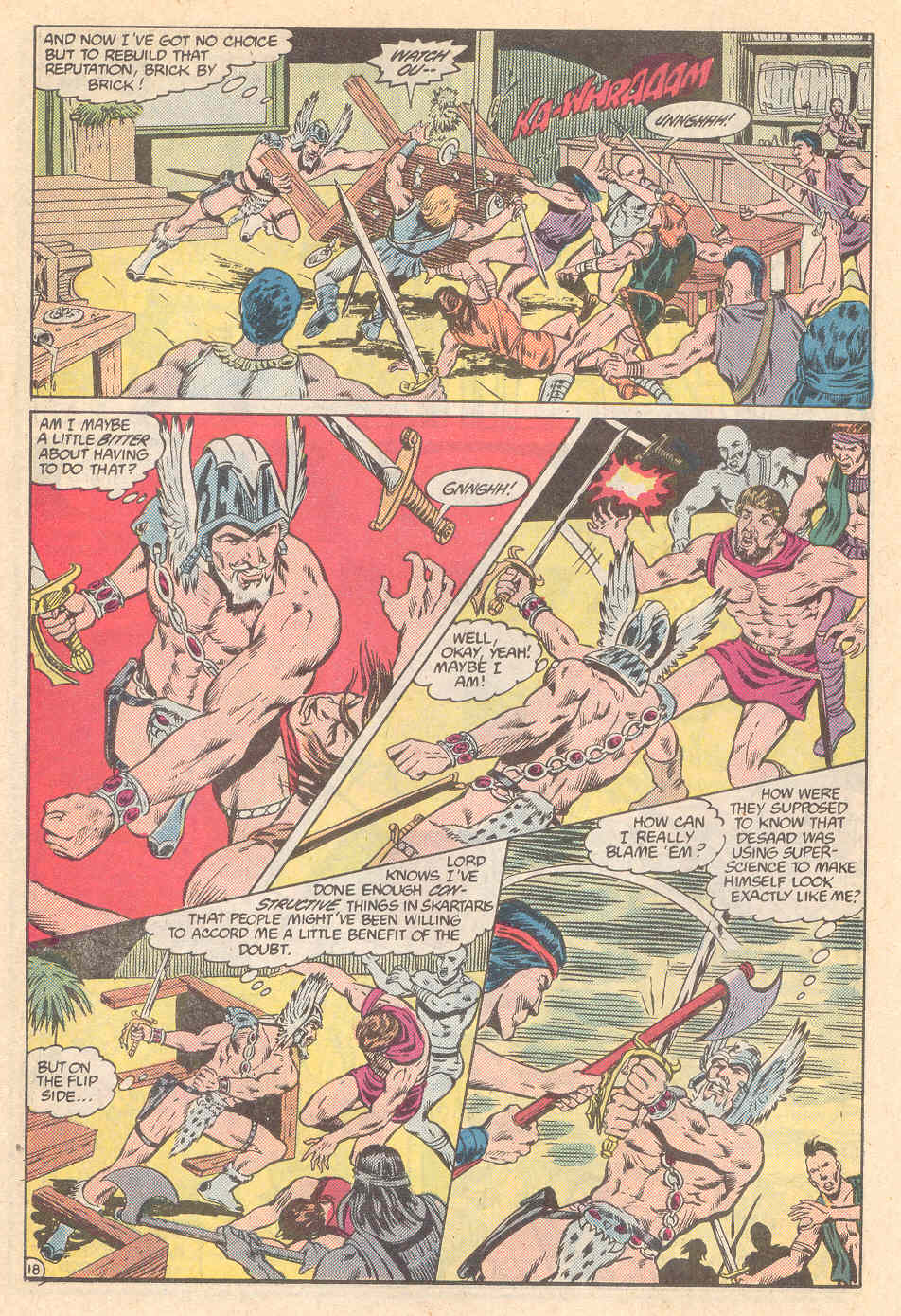 Read online Warlord (1976) comic -  Issue #118 - 18