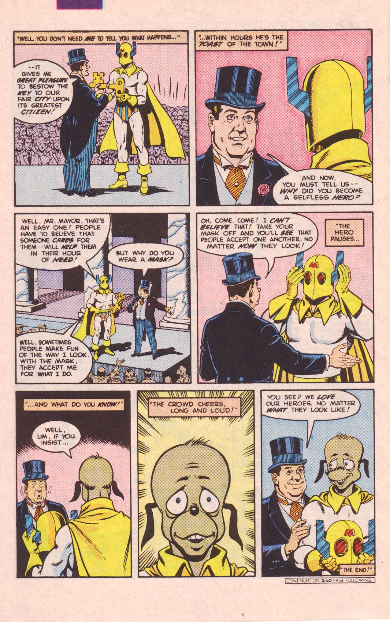 Read online 'Mazing Man comic -  Issue #5 - 21