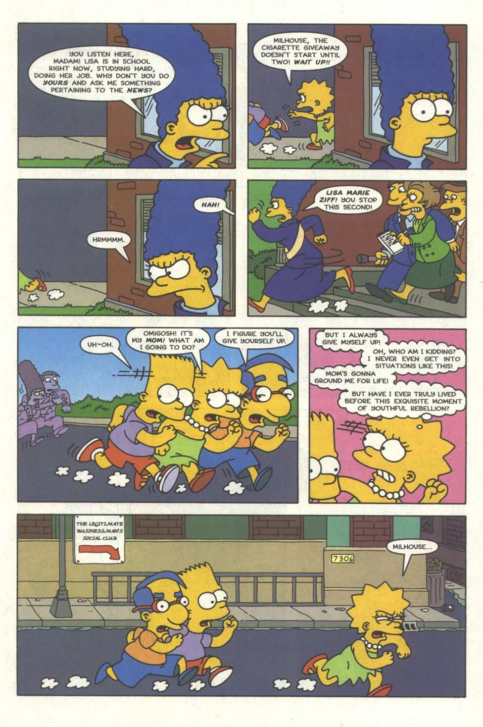 Read online Simpsons Comics comic -  Issue #33 - 12