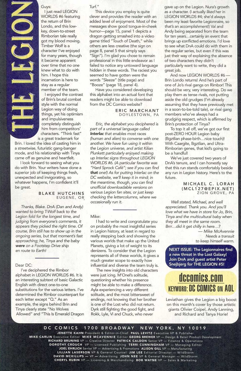 Read online The Legion comic -  Issue #4 - 24