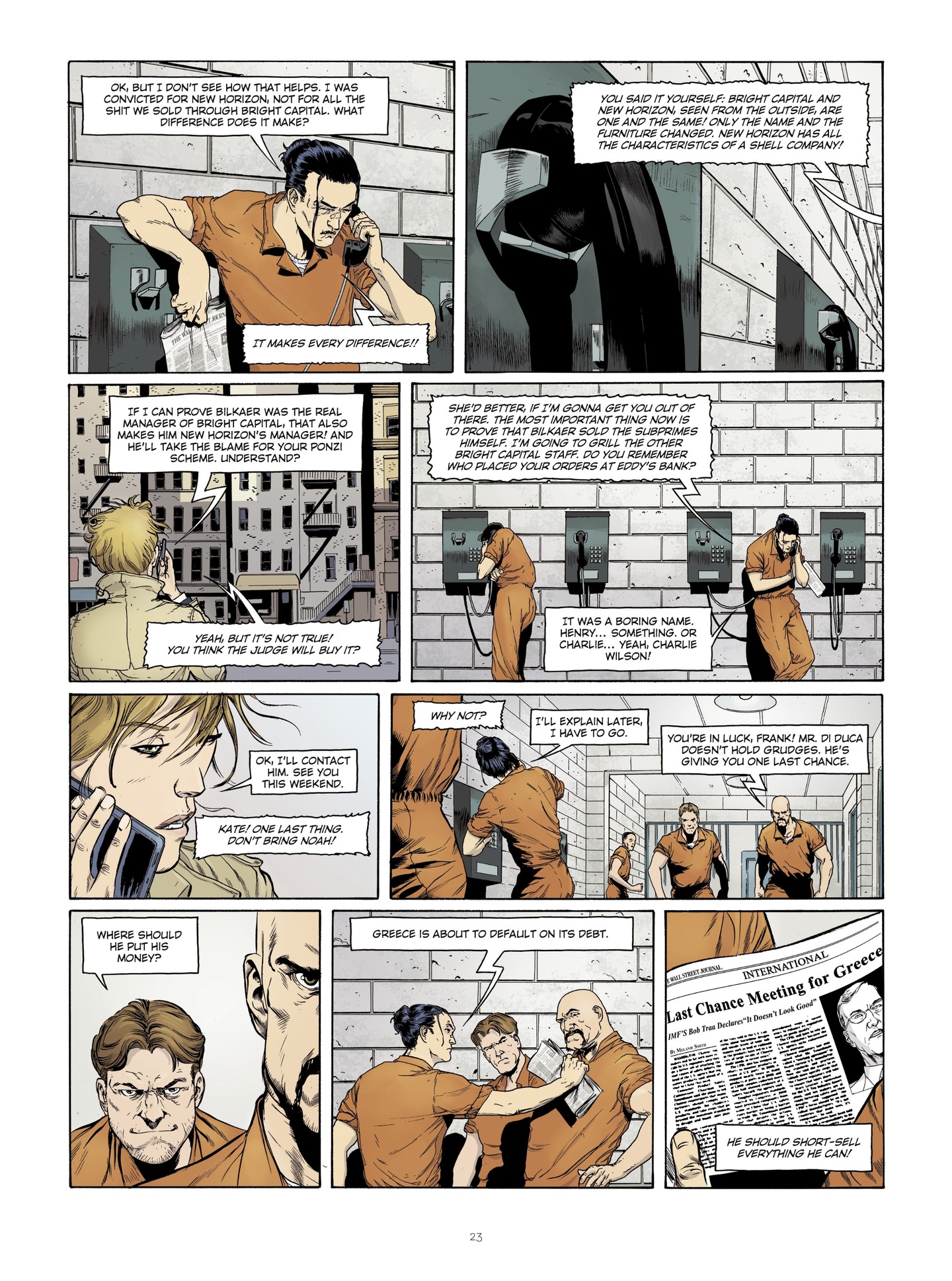 Read online Hedge Fund comic -  Issue #3 - 24