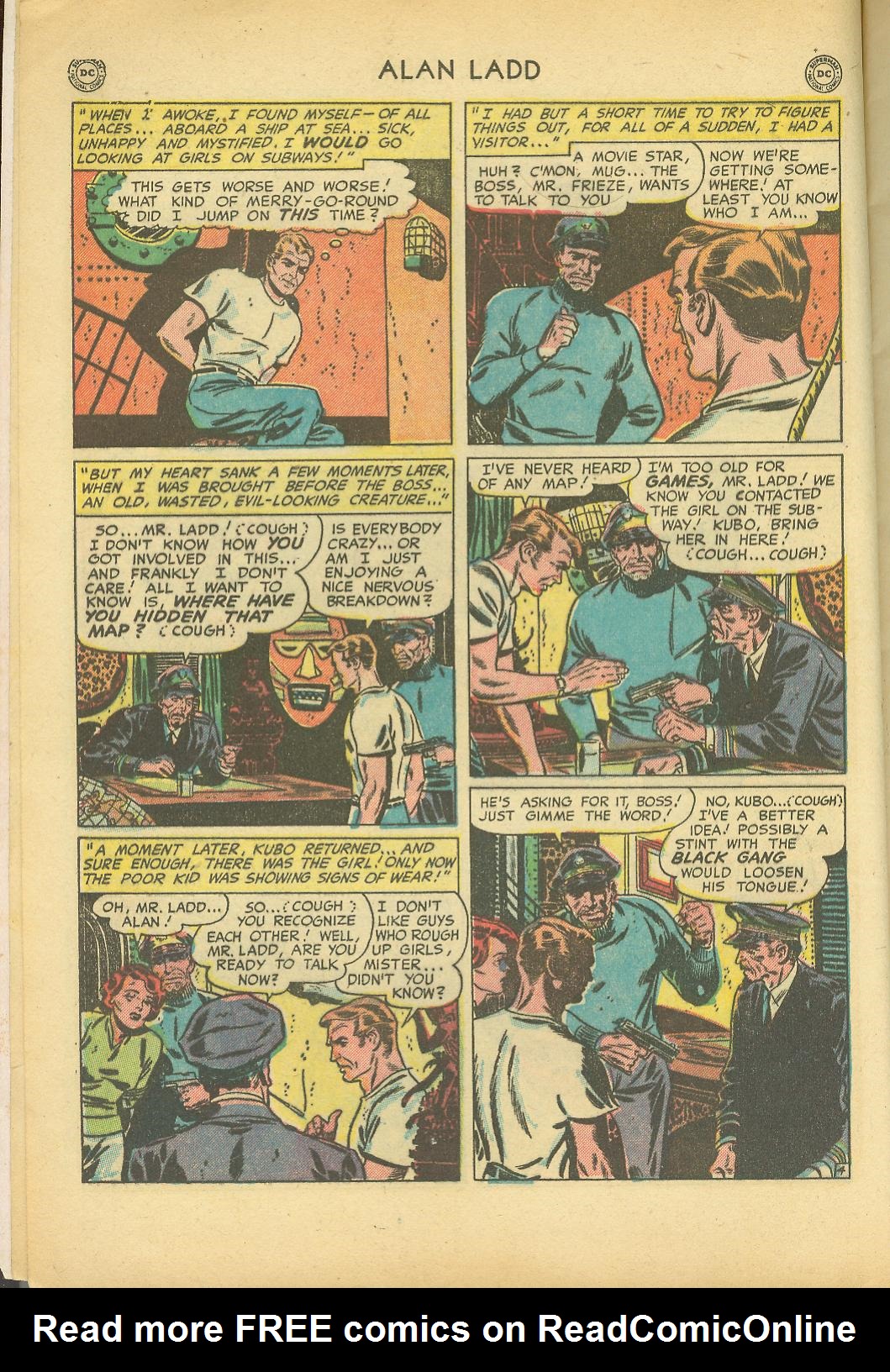 Read online Adventures of Alan Ladd comic -  Issue #5 - 6