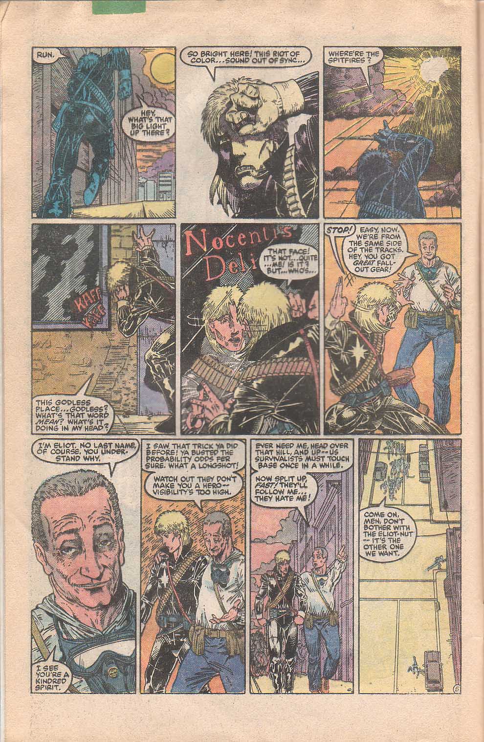 Read online Longshot (1985) comic -  Issue #1 - 6