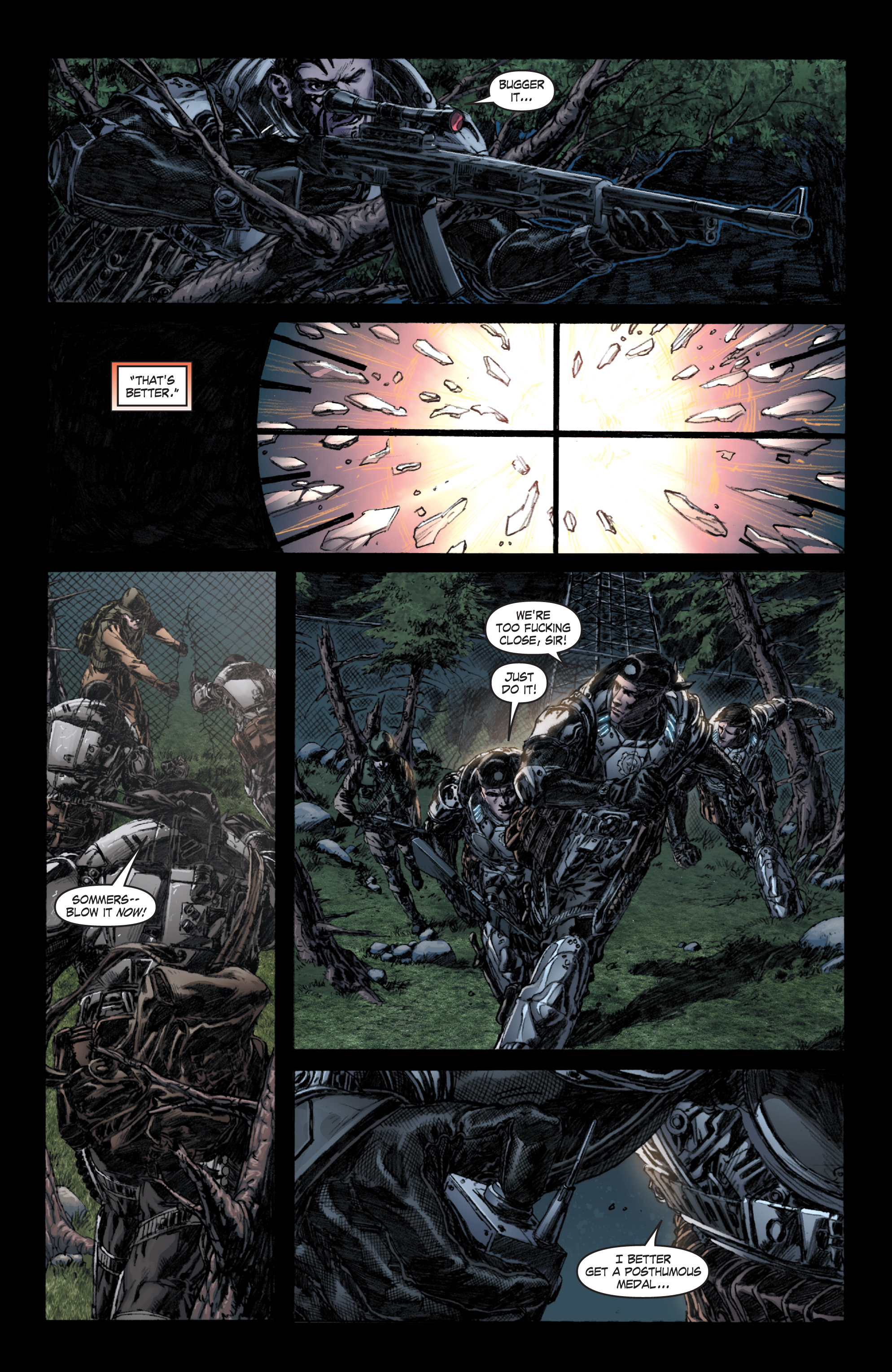 Read online Gears Of War comic -  Issue #16 - 17