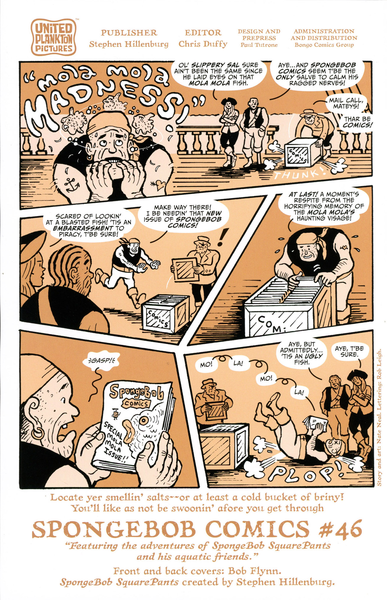 Read online SpongeBob Comics comic -  Issue #46 - 2