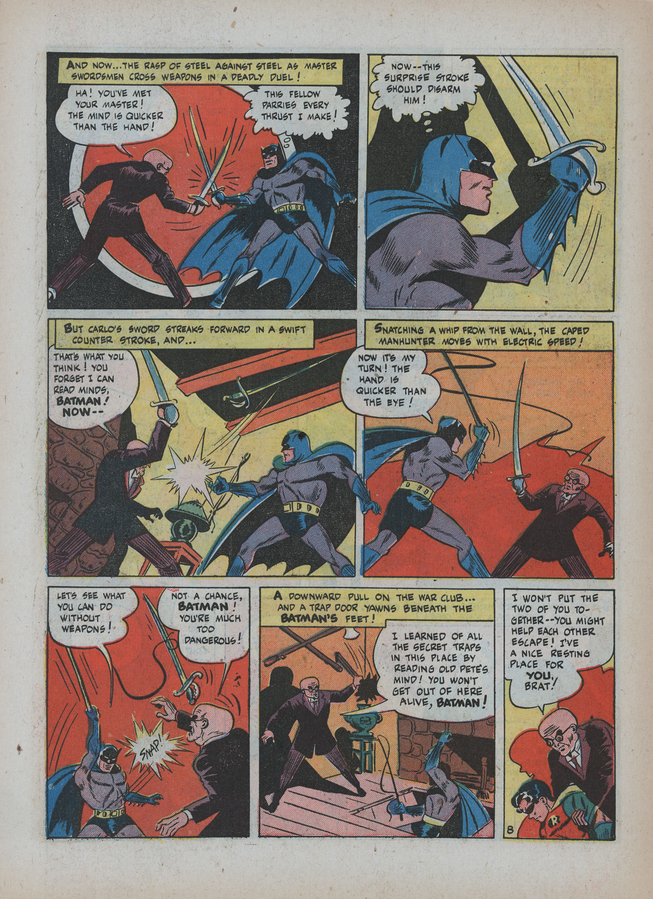 Read online Detective Comics (1937) comic -  Issue #70 - 10
