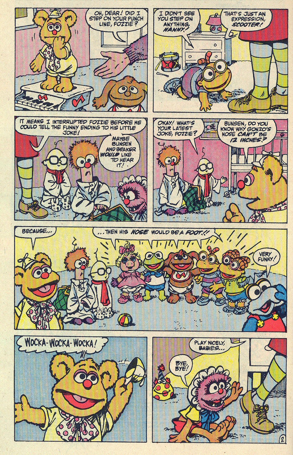 Read online Muppet Babies comic -  Issue #7 - 4