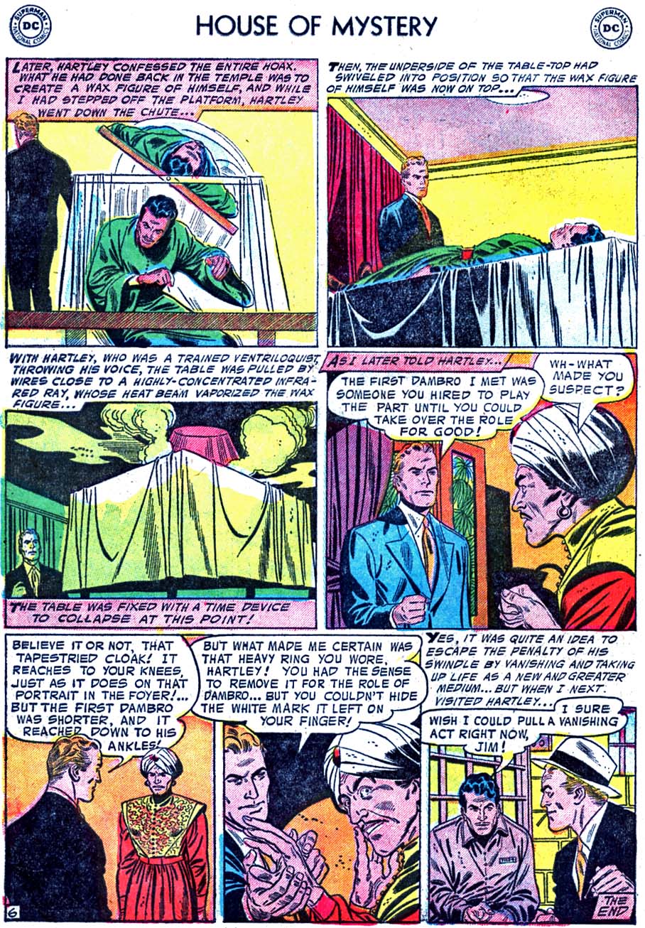 Read online House of Mystery (1951) comic -  Issue #45 - 8