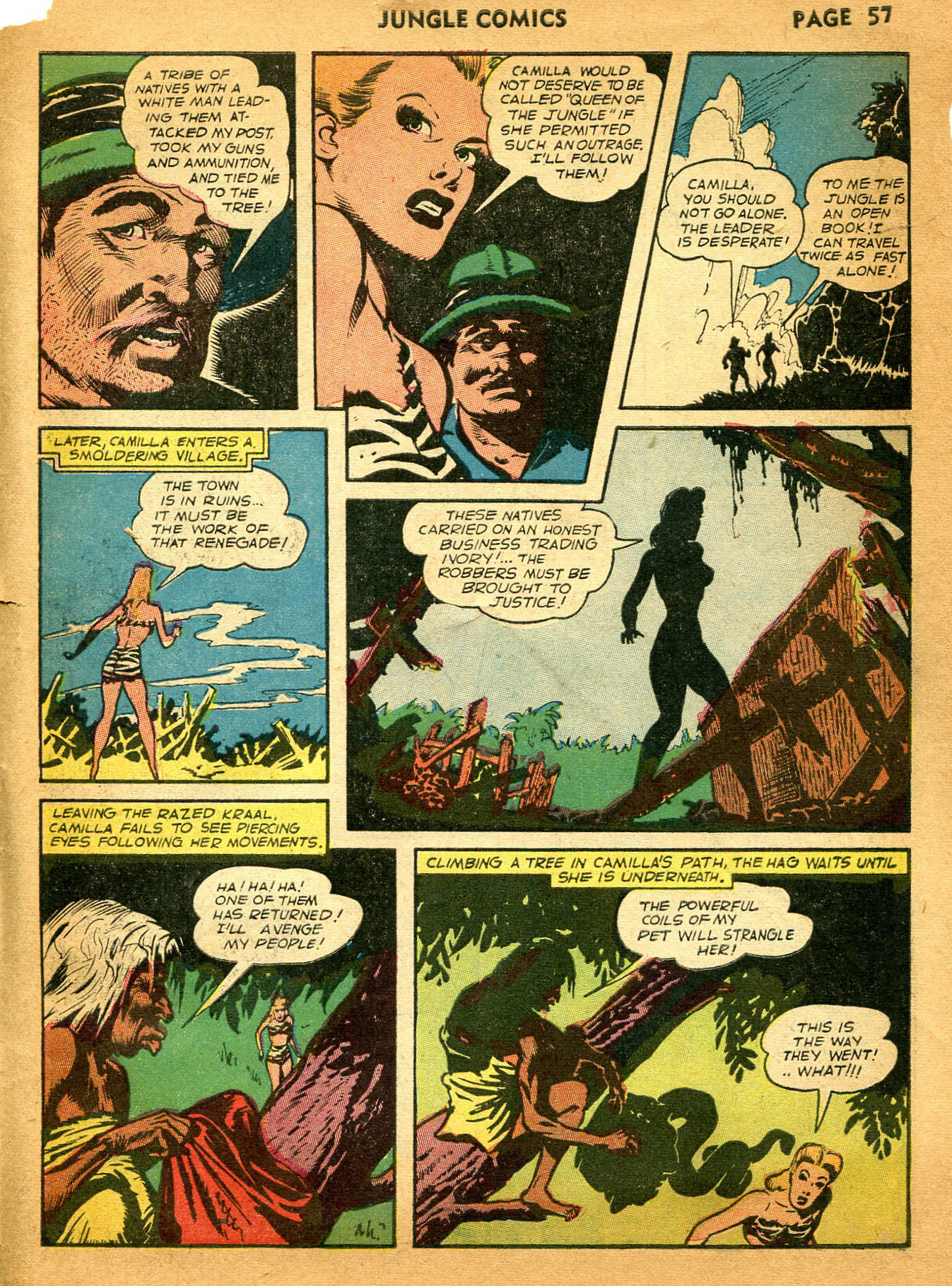Read online Jungle Comics comic -  Issue #35 - 59