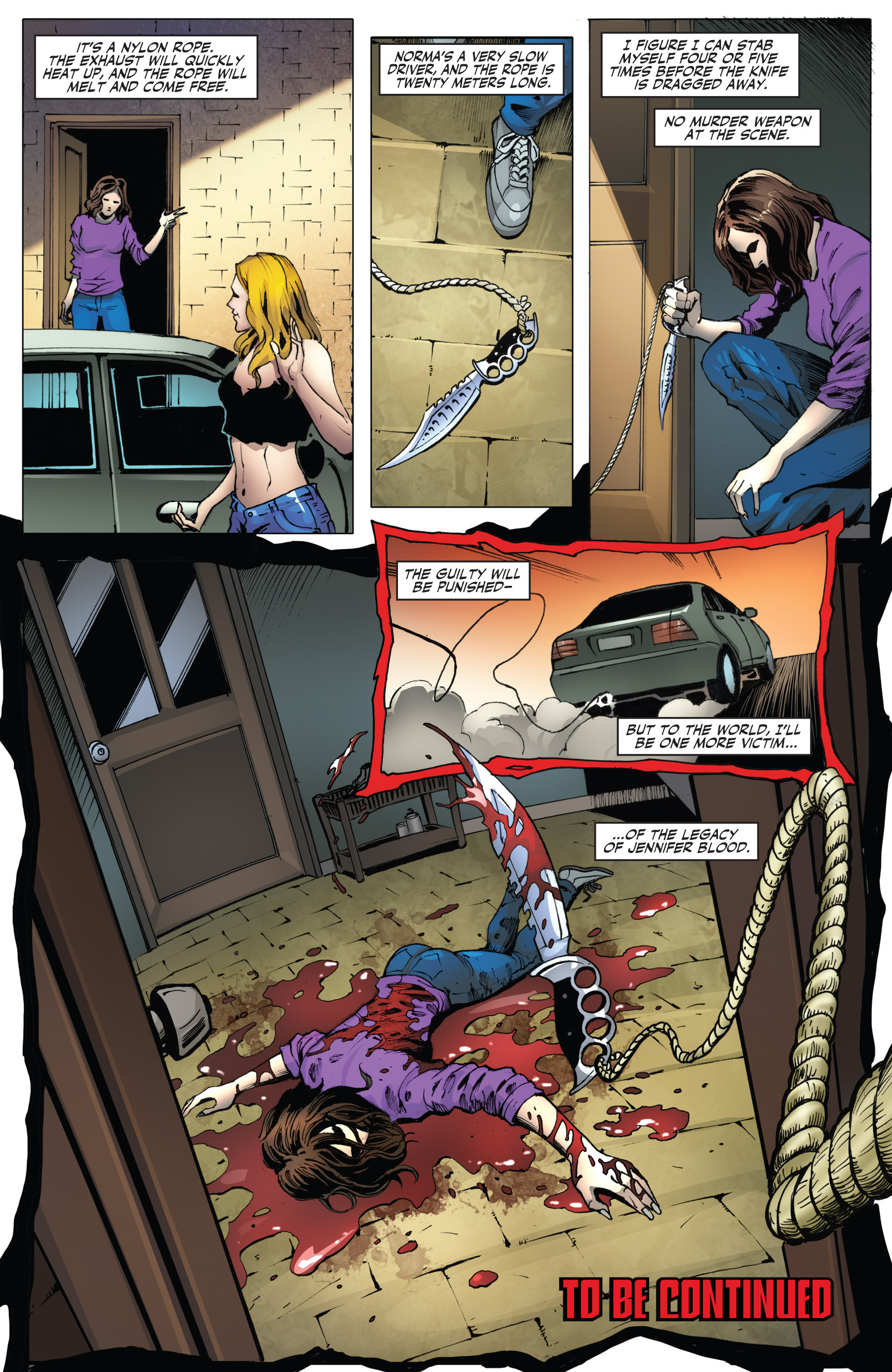 Read online Jennifer Blood comic -  Issue #31 - 24