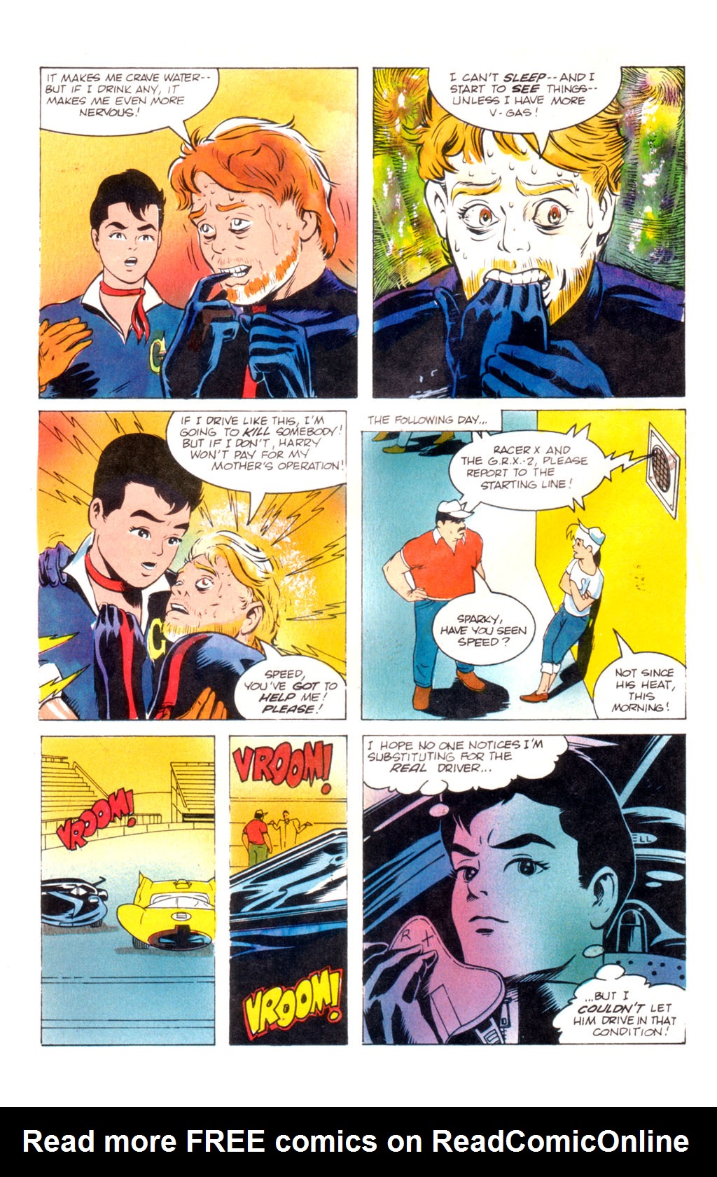 Read online Speed Racer (1987) comic -  Issue #8 - 22