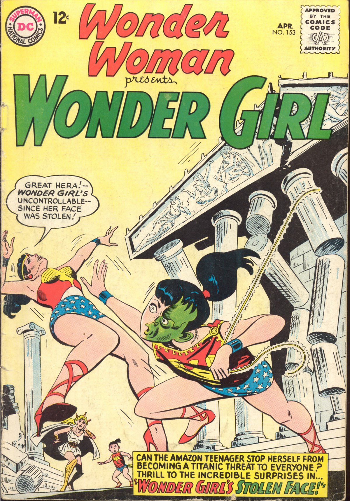 Read online Wonder Woman (1942) comic -  Issue #153 - 1