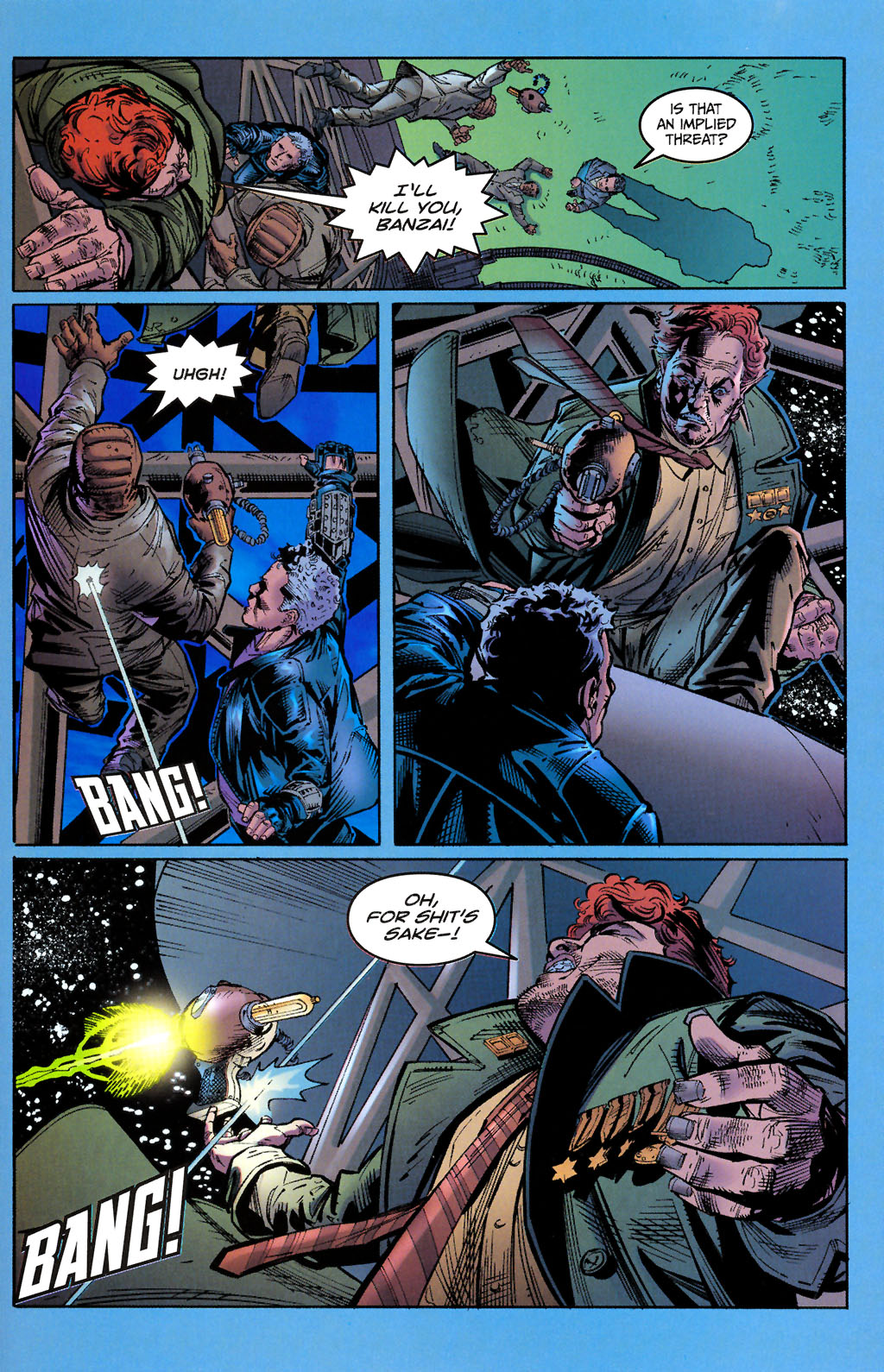 Read online Buckaroo Banzai: Return of the Screw (2006) comic -  Issue #3 - 19