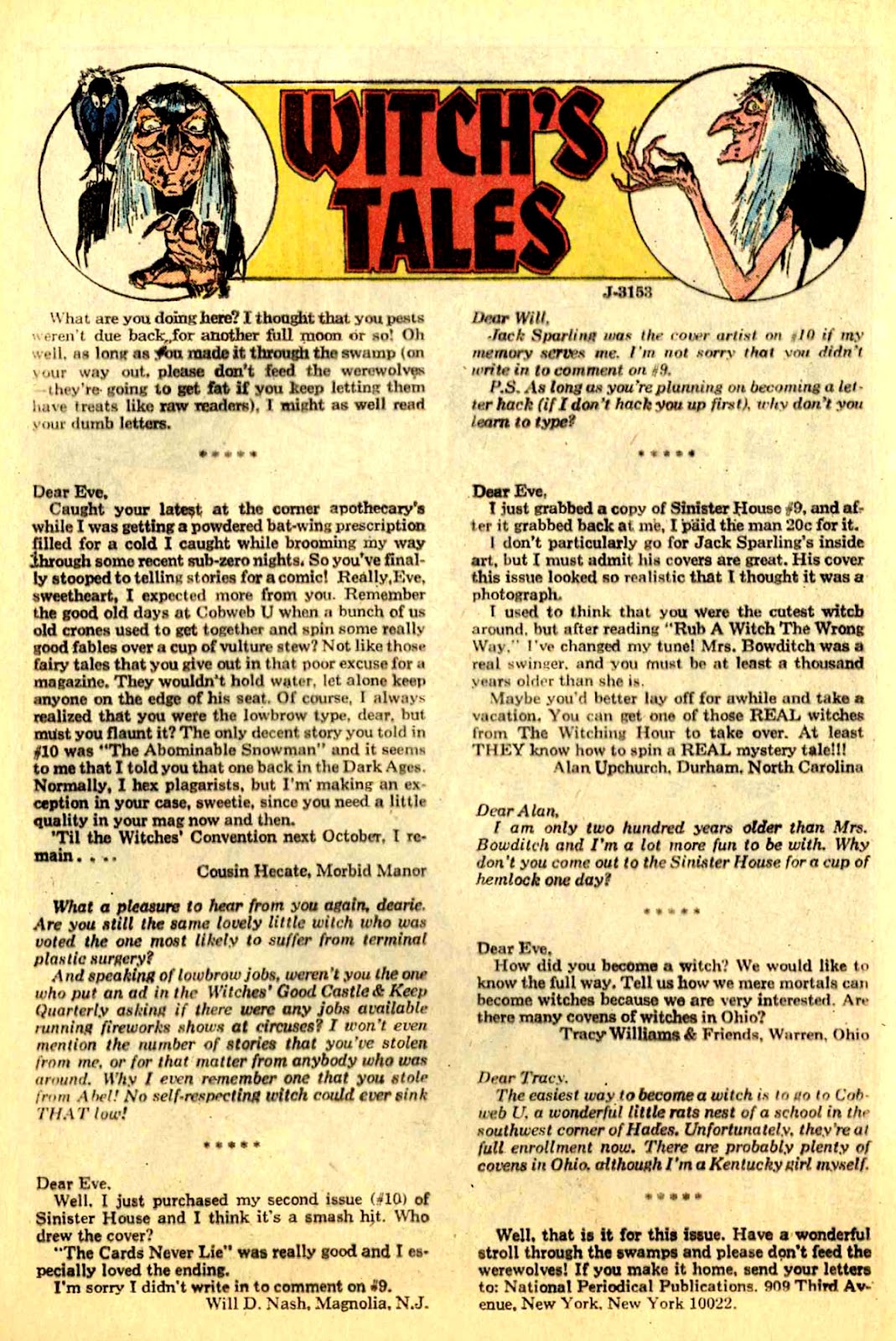 Secrets of Sinister House (1972) issue 13 - Page 20