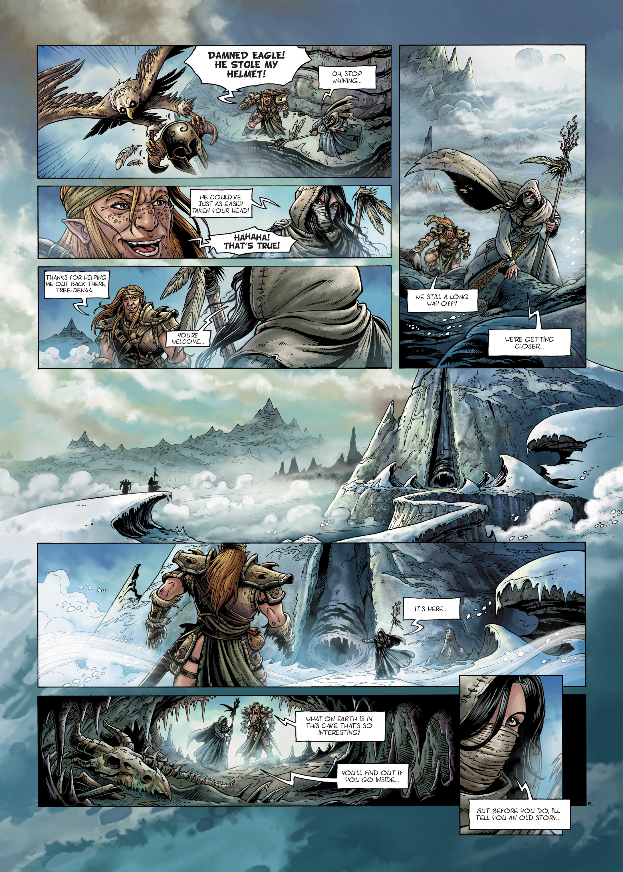 Read online Elves comic -  Issue #4 - 17