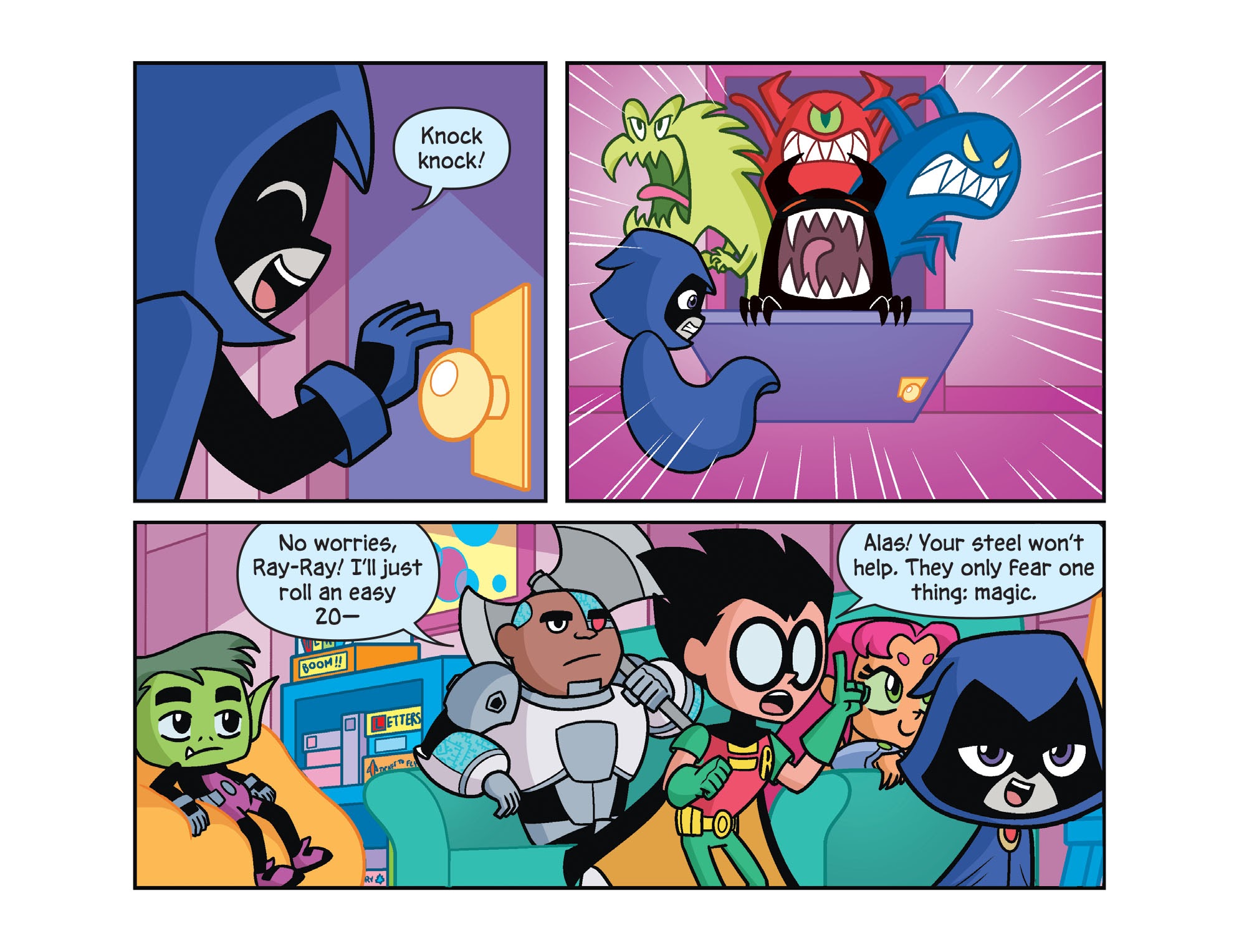 Read online Teen Titans Go! Roll With It! comic -  Issue #9 - 10
