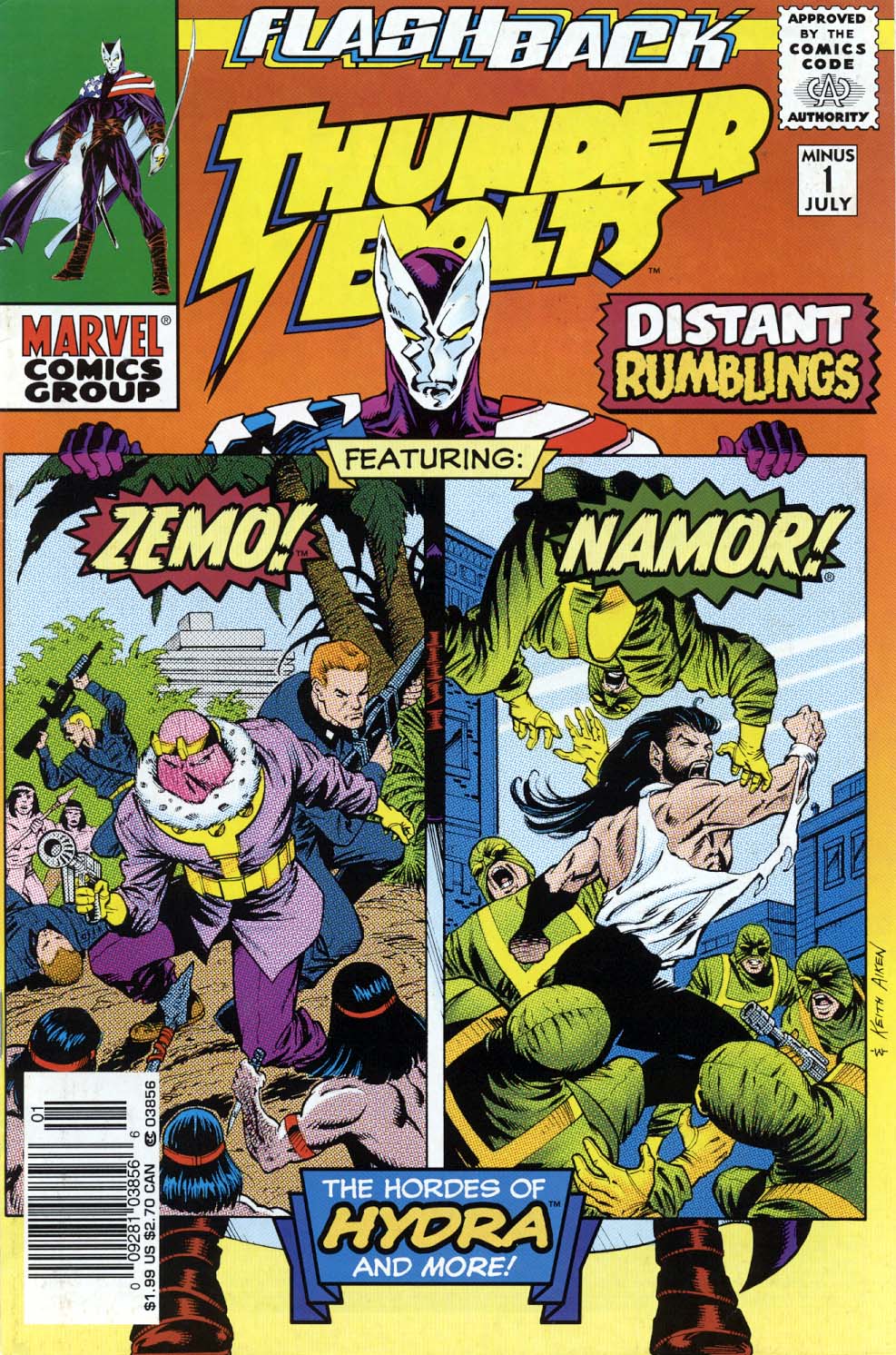 Read online Thunderbolts: Distant Rumblings comic -  Issue # Full - 1