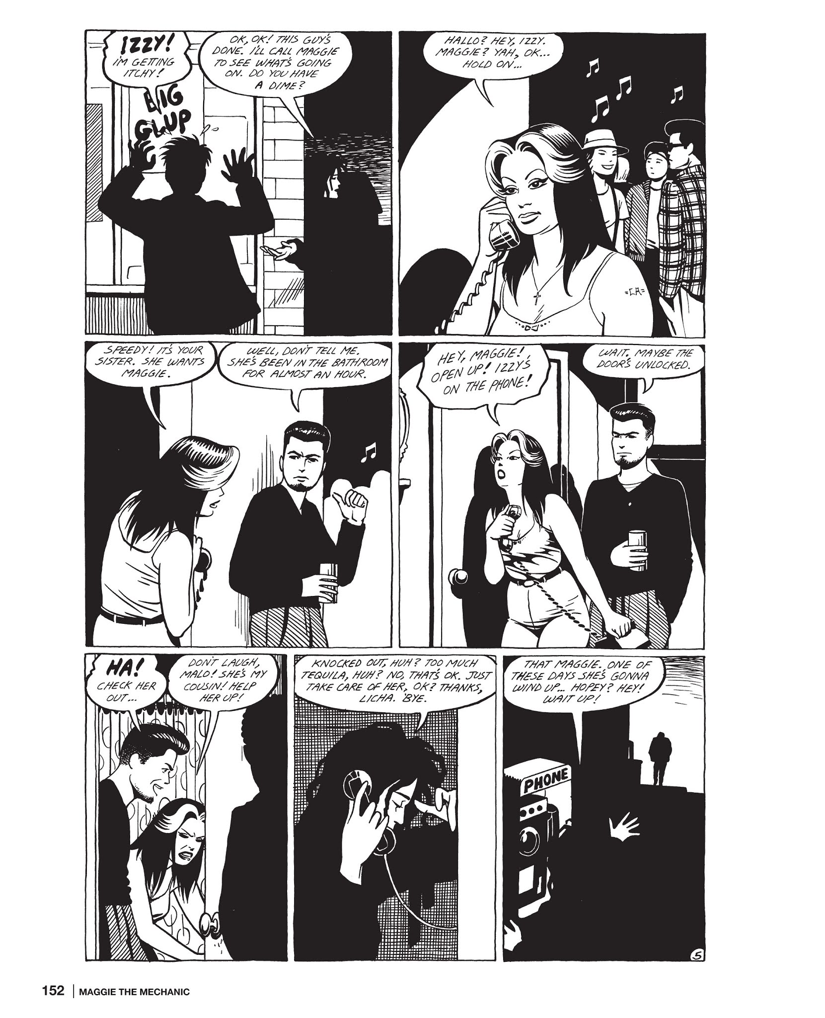 Read online Maggie the Mechanic: The Love & Rockets Library - Locas comic -  Issue # TPB (Part 2) - 53