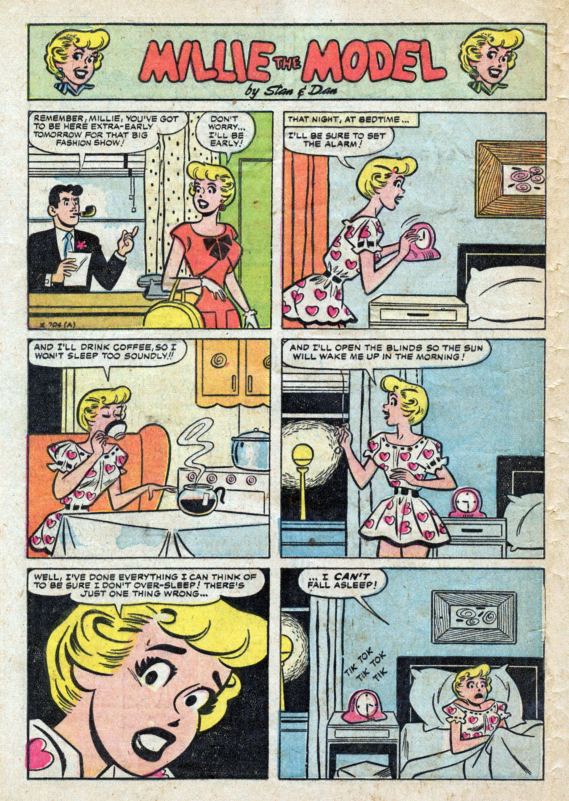 Read online Millie the Model comic -  Issue #72 - 8