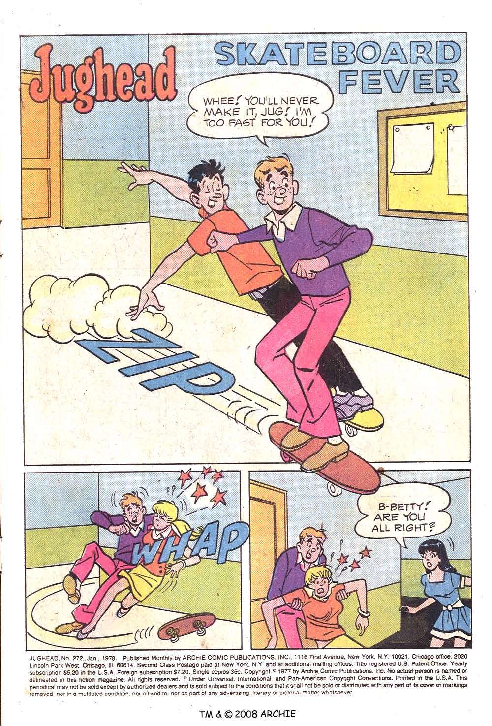 Read online Jughead (1965) comic -  Issue #272 - 3