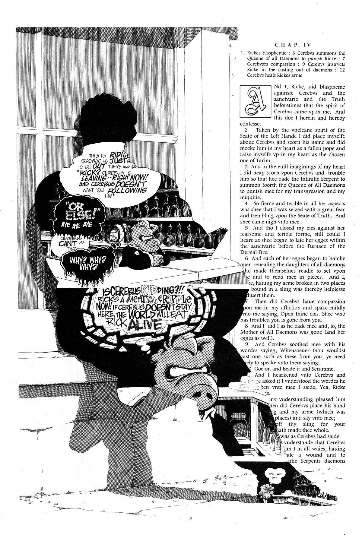 Read online Cerebus comic -  Issue #225 - 12