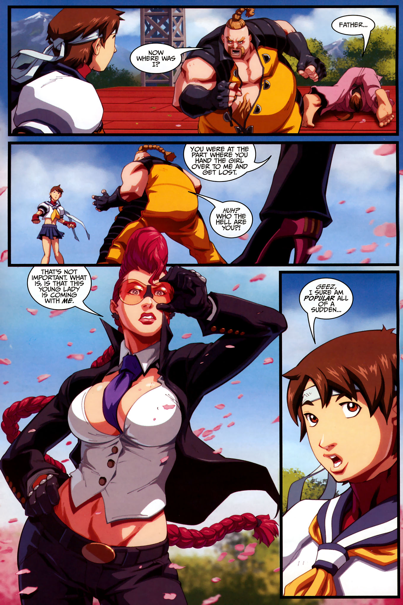 Read online Street Fighter IV comic -  Issue #2 - 22