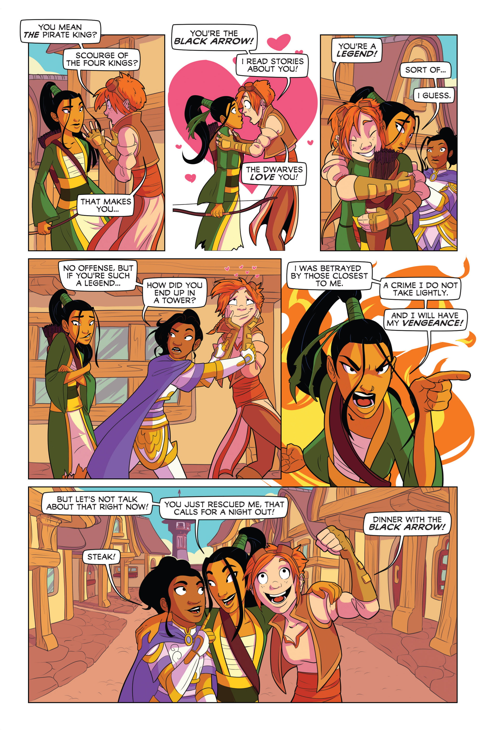 Read online Princeless: The Pirate Princess comic -  Issue # Full - 15