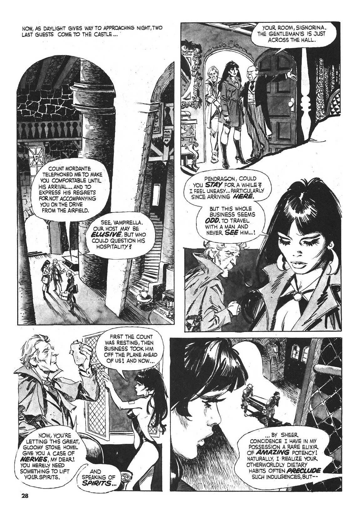 Read online Vampirella (1969) comic -  Issue #55 - 28