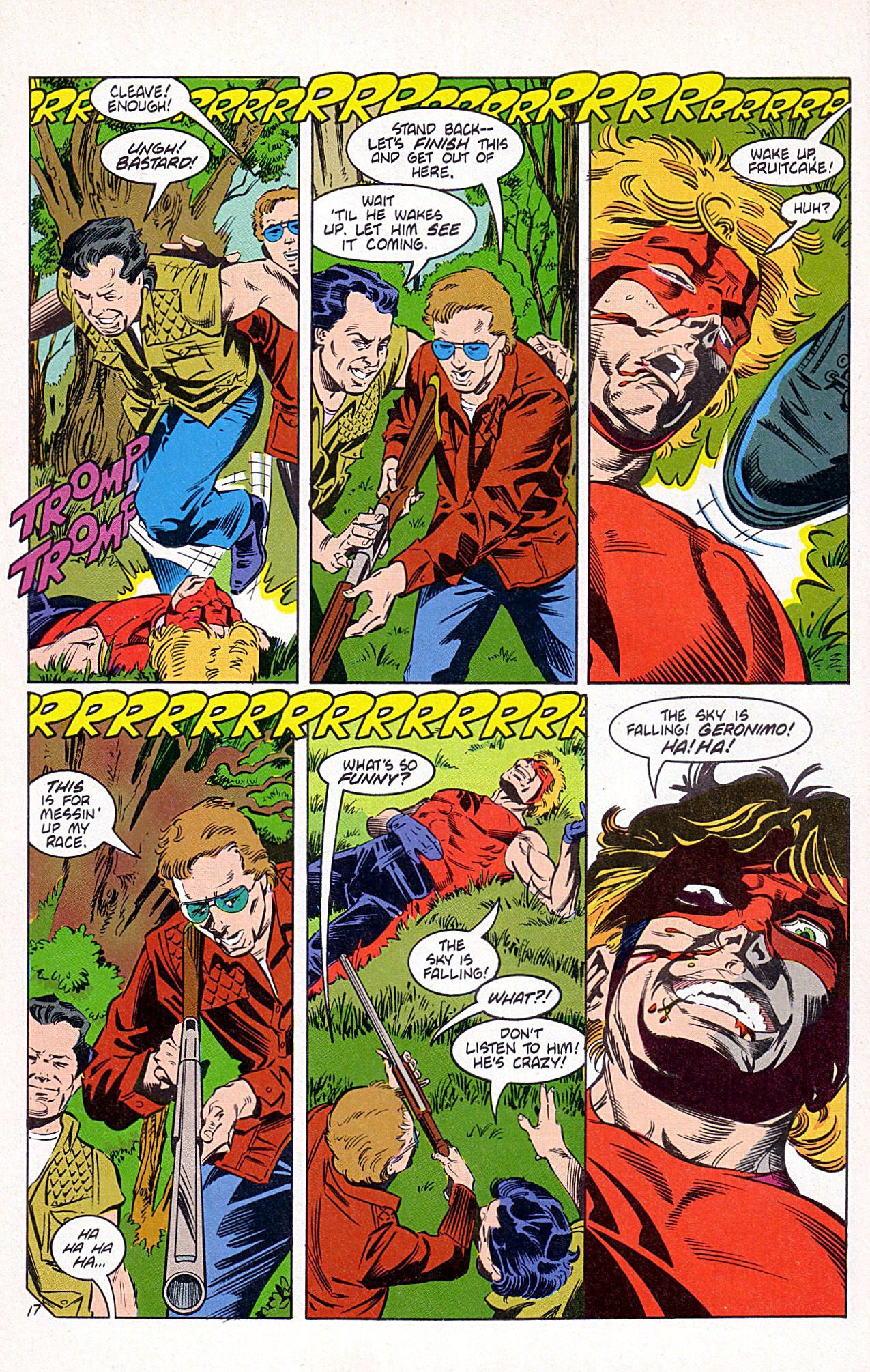 Read online The Badger comic -  Issue #18 - 18