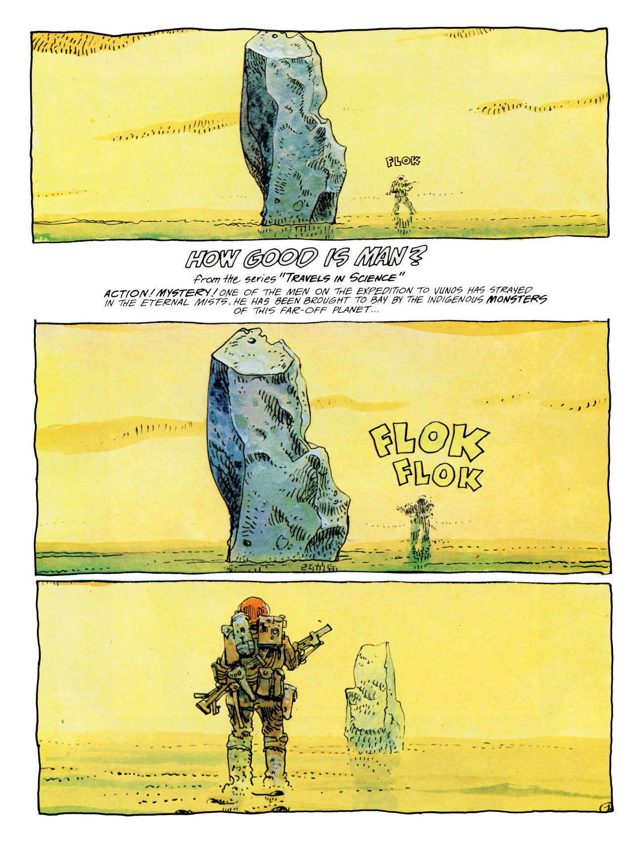 Read online Heavy Metal Presents Is Man Good? comic -  Issue # Full - 37