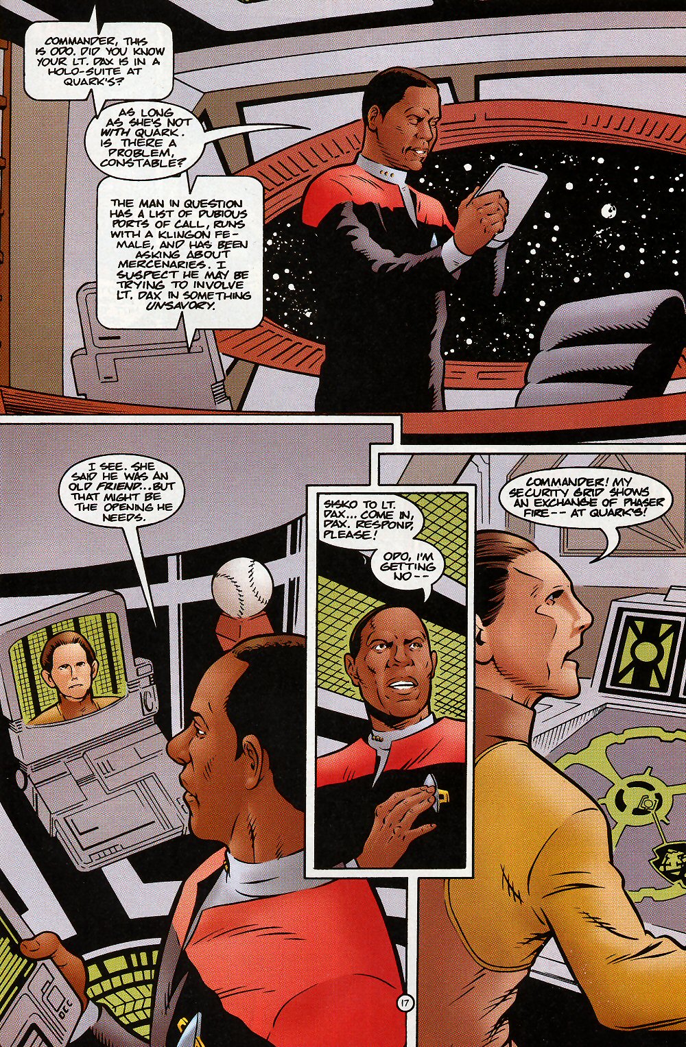 Read online Star Trek: Deep Space Nine (1993) comic -  Issue #18 - 17