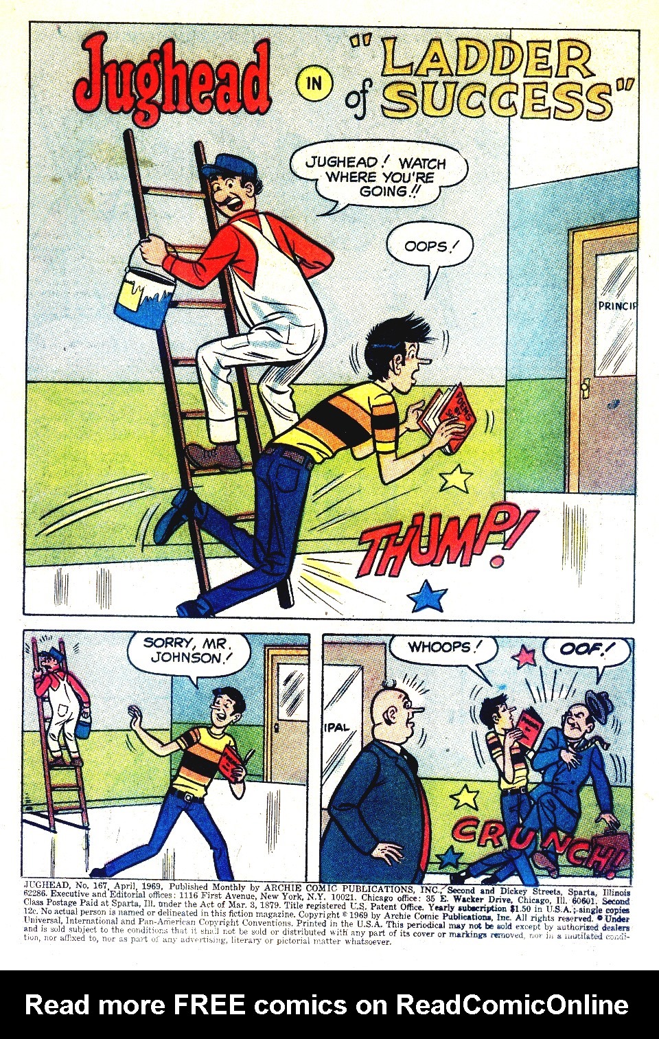 Read online Jughead (1965) comic -  Issue #167 - 3