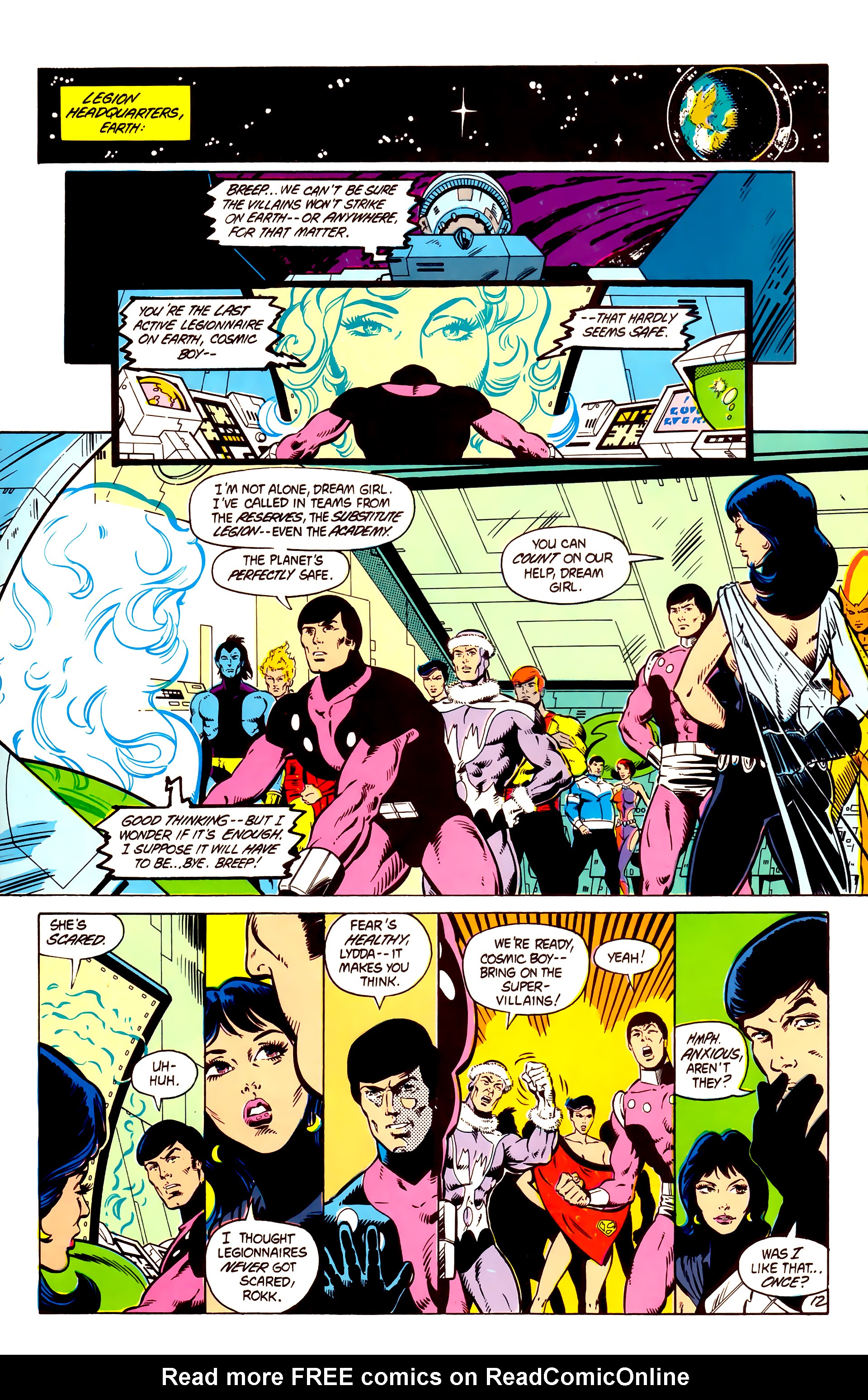 Read online Legion of Super-Heroes (1984) comic -  Issue #4 - 14