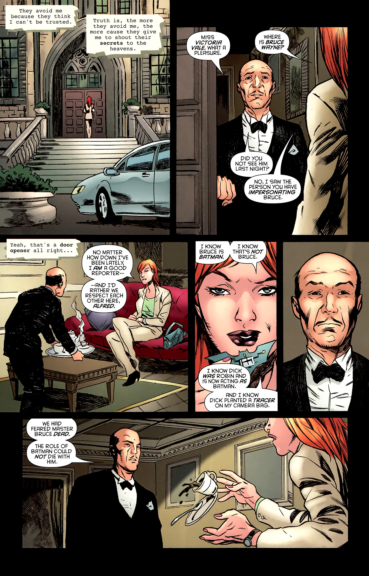 Read online Bruce Wayne: The Road Home comic -  Issue # Issue Red Robin - 8