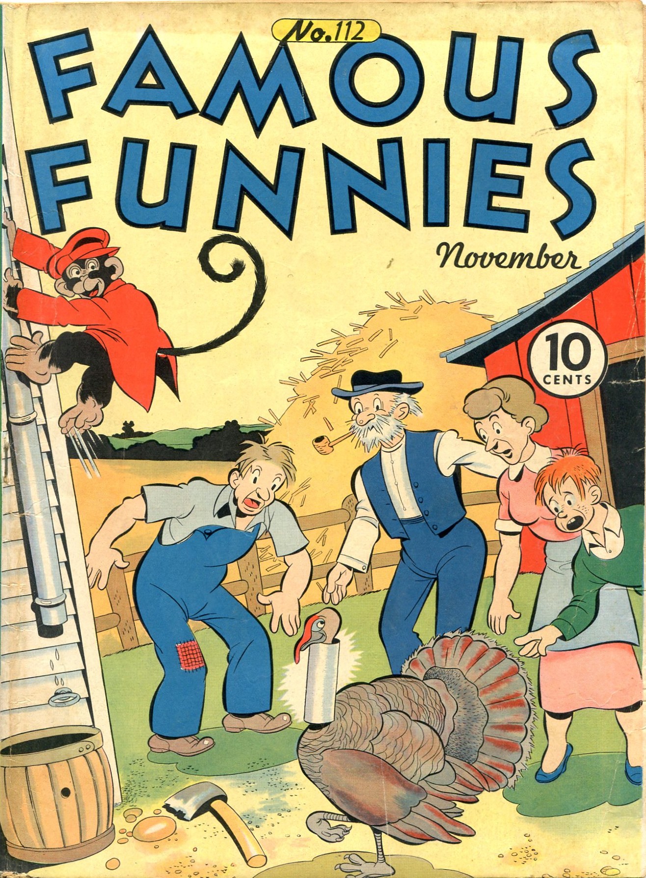 Read online Famous Funnies comic -  Issue #112 - 1