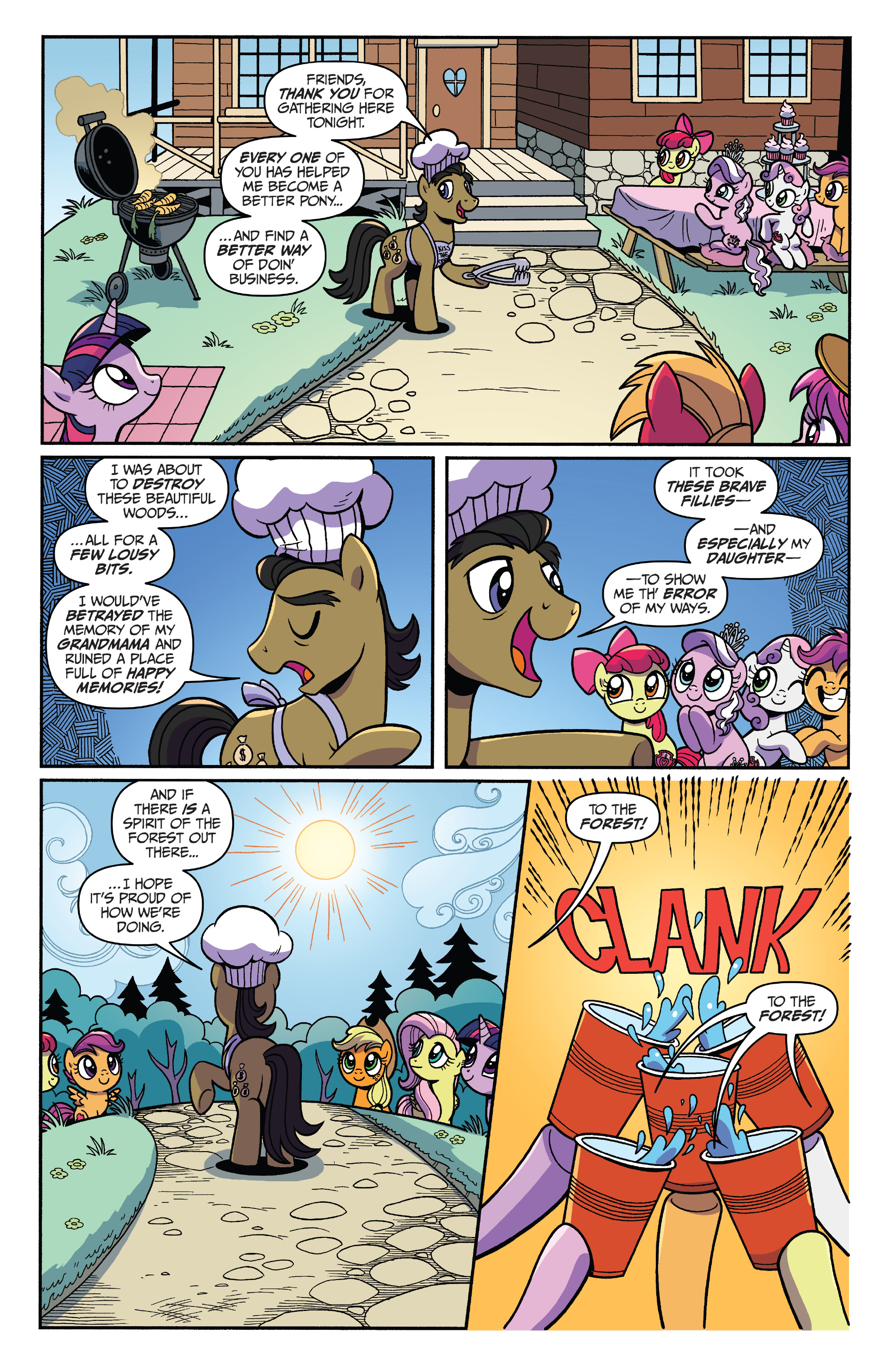 Read online My Little Pony: Spirit of the Forest comic -  Issue #3 - 21