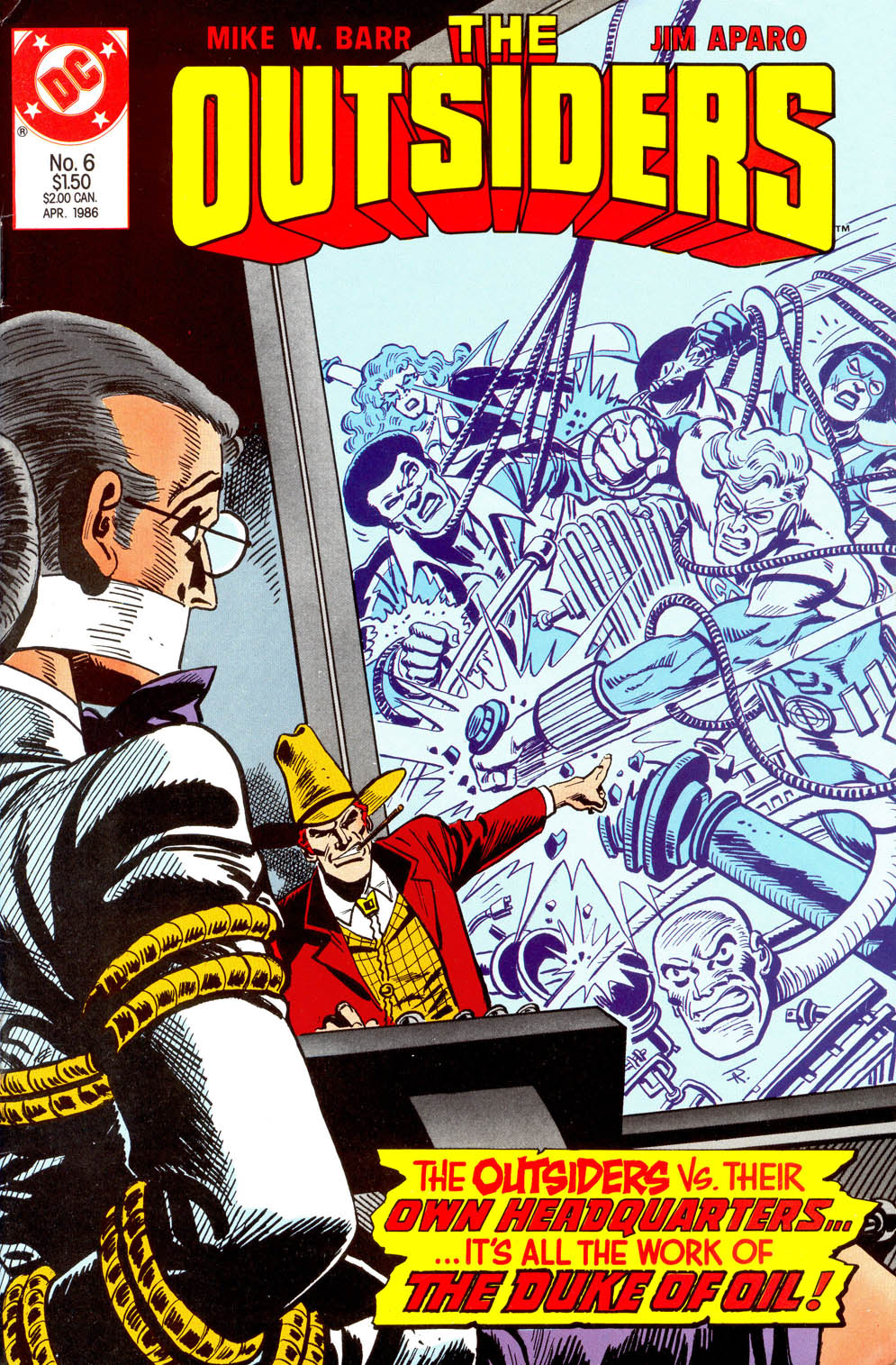 Read online The Outsiders (1985) comic -  Issue #6 - 1